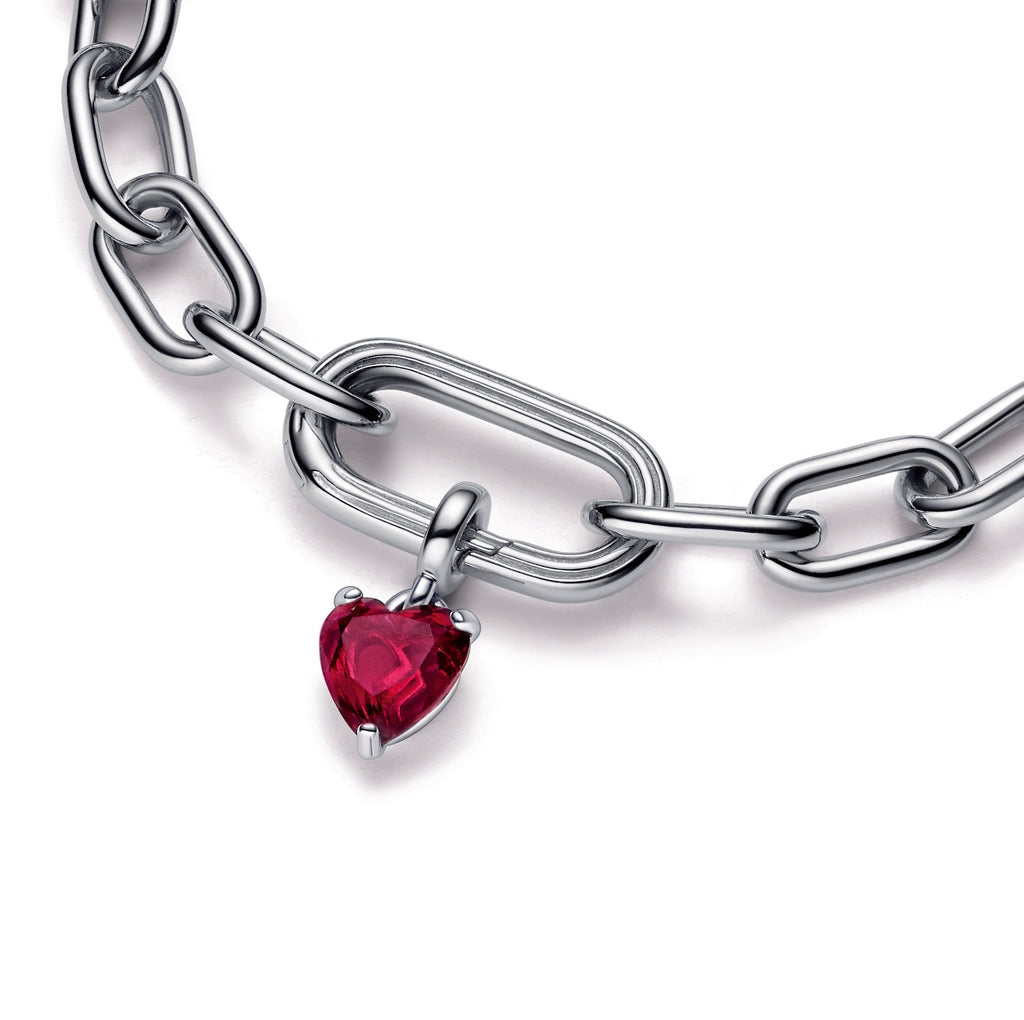 PANDORA ME Broken Heart Mini Dangle Crystals Charms Bracelet Charm Jewelry Gift