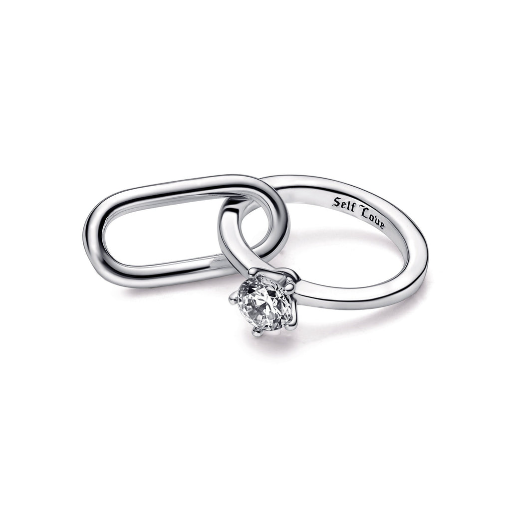 PANDORA ME Marry Me Double Link Sterling Silver Bracelets Chain Bracelet Jewelry Gift