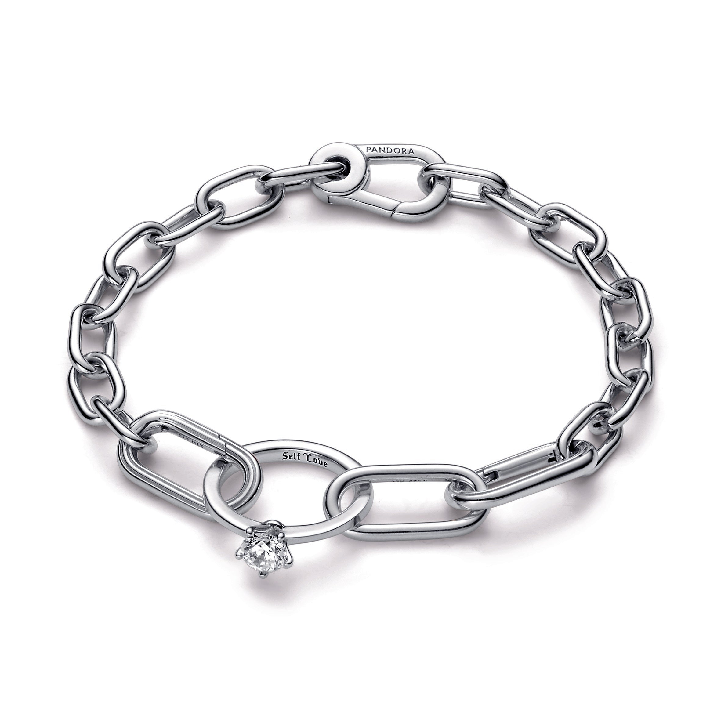 PANDORA ME Marry Me Double Link Sterling Silver Bracelets Chain Bracelet Jewelry Gift