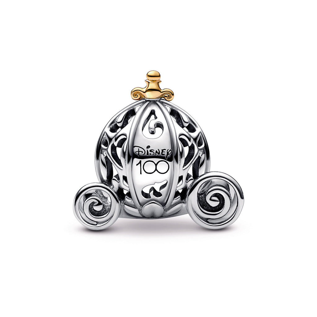 PANDORA Disney 100th Anniversary Cinderella S Enchanted Carriage Charm 14K Gold Charms Bracelet Charm Jewelry Gift