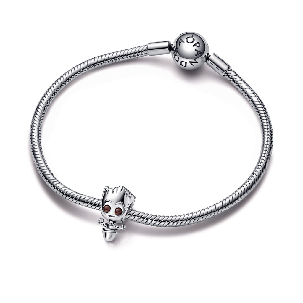 PANDORA Marvel Guardians Of The Galaxy Dancing Groot Charm Crystals Charms Bracelet Charm Jewelry Gift