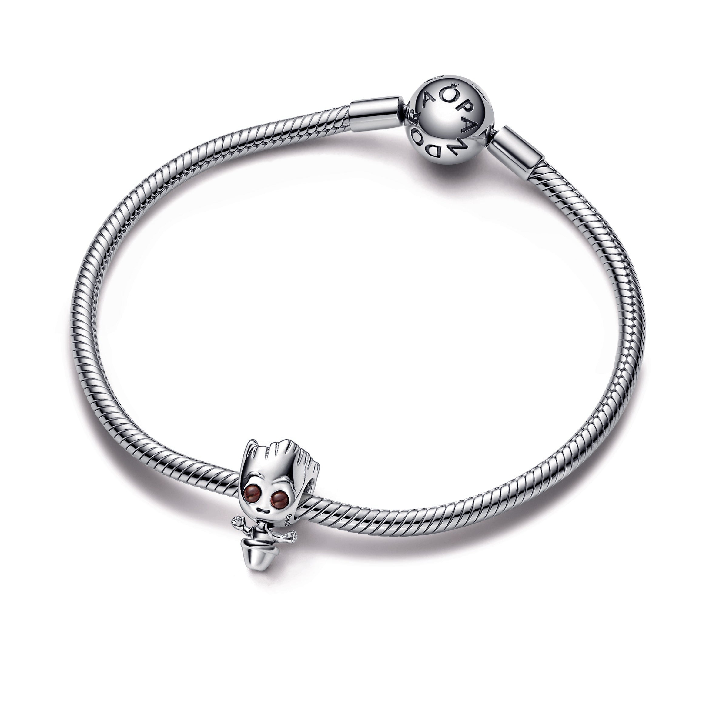 PANDORA Marvel Guardians Of The Galaxy Dancing Groot Charm Crystals Charms Bracelet Charm Jewelry Gift