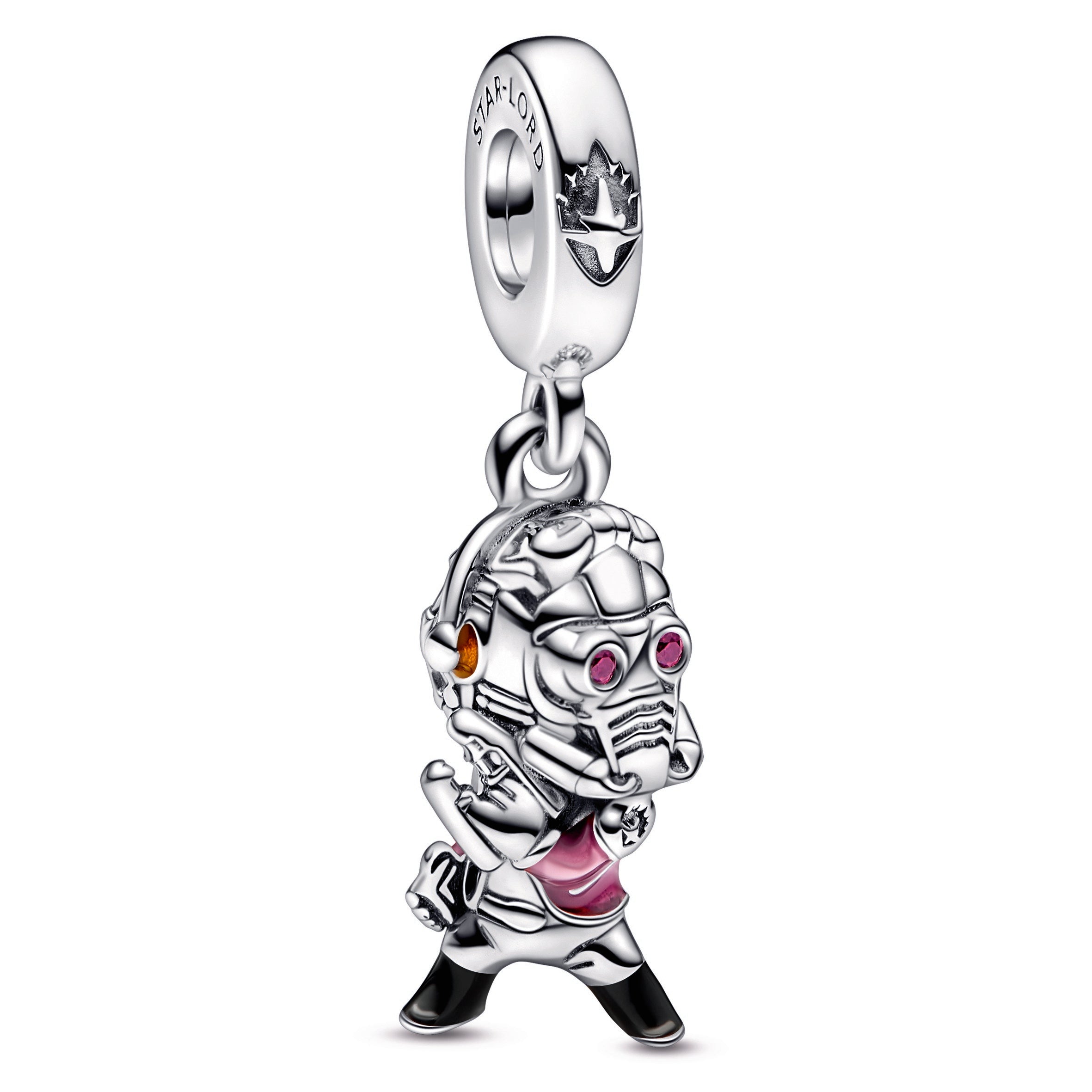 PANDORA Marvel Guardians Of The Galaxy Star-Lord Dangle Charm Enamel Bracelet Charm Jewelry Gift