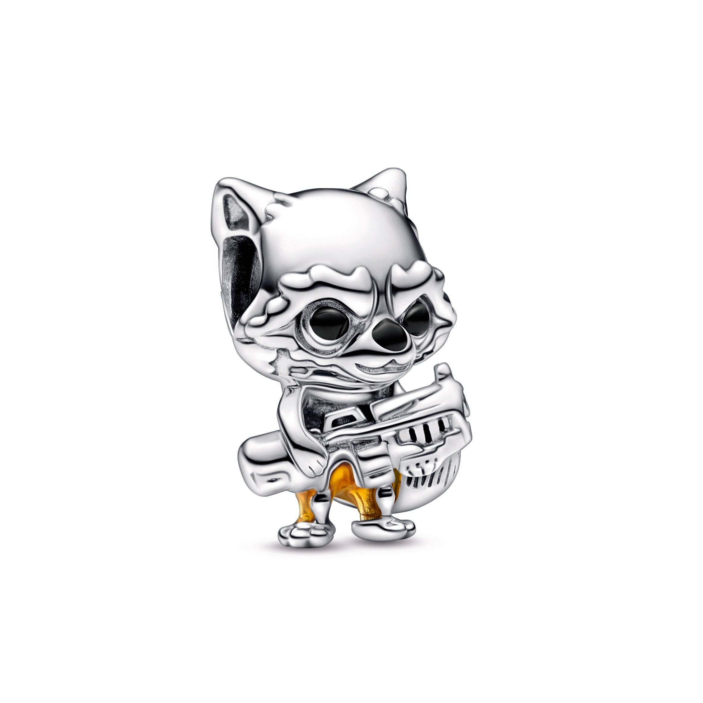 PANDORA Marvel Guardians Of The Galaxy Rocket Raccoon Charm Enamel Charms Bracelet Charm Jewelry Gift