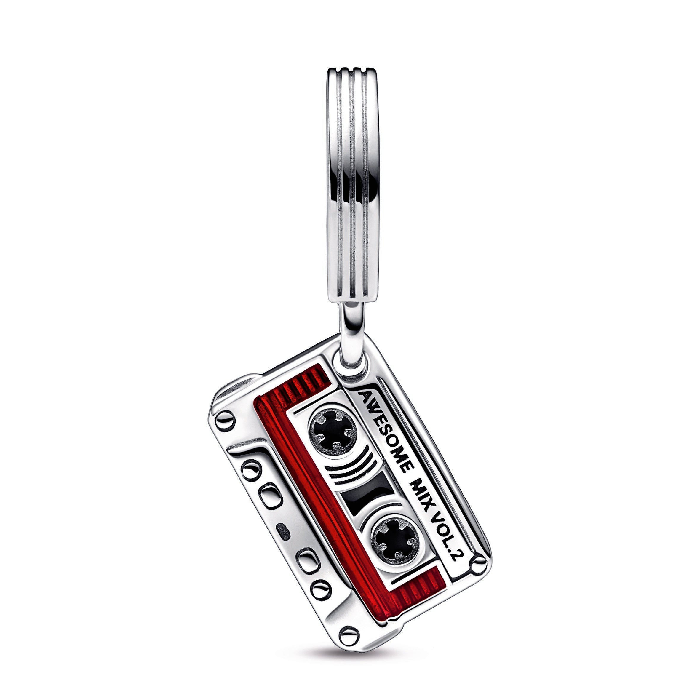 PANDORA Marvel Guardians Of The Galaxy Cassette Tape Dangle Charm Enamel Charms Bracelet Charm Jewelry Gift