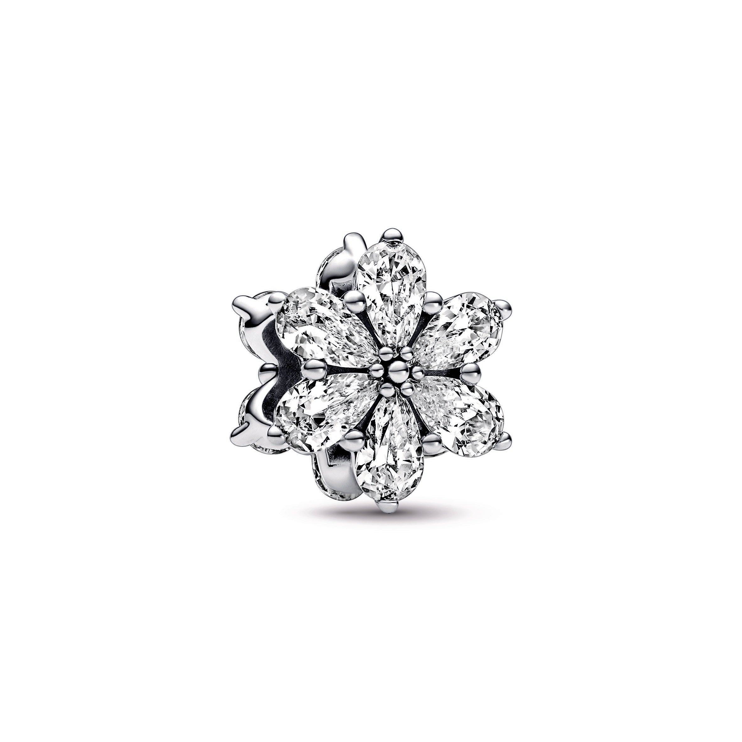 PANDORA Sparkling Herbarium Cluster Charm Cubic Zirconia Charms Bracelet Charm Jewelry Gift
