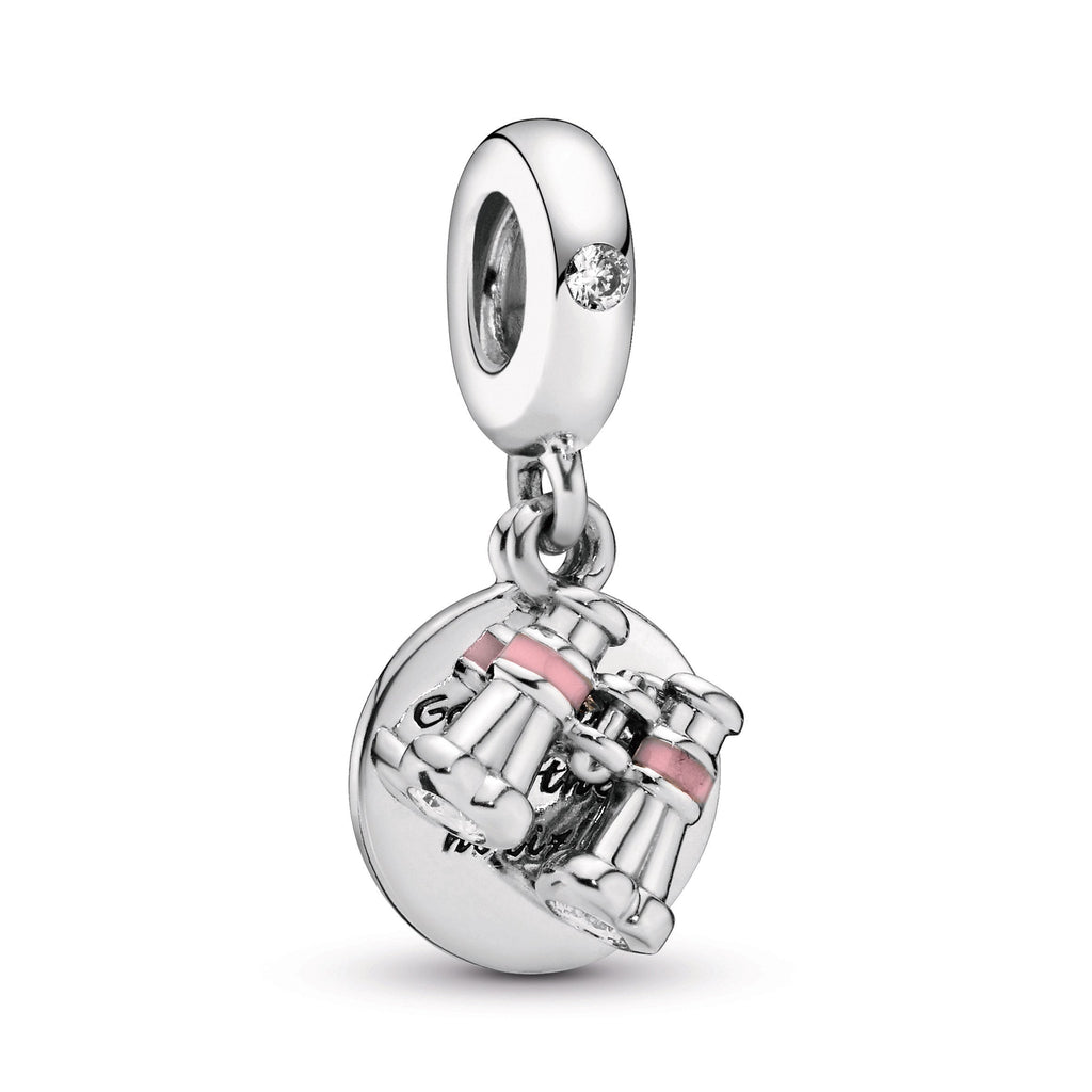PANDORA Binoculars Dangle Charm Sterling Silver Charms Bracelet Charm Jewelry Gift