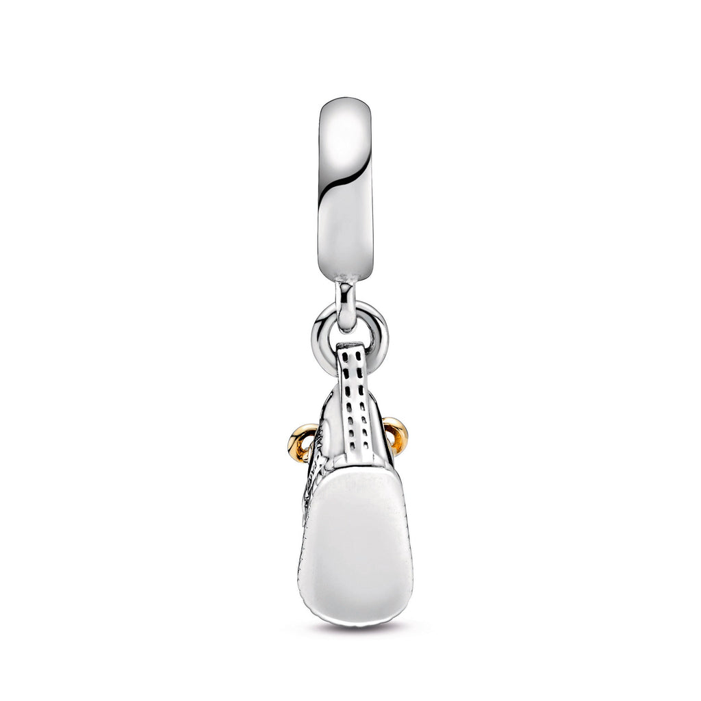 PANDORA Baby Shoe Dangle Charm 14K Gold Silver Family And Friends Charms Bracelet Charm Jewelry Gift