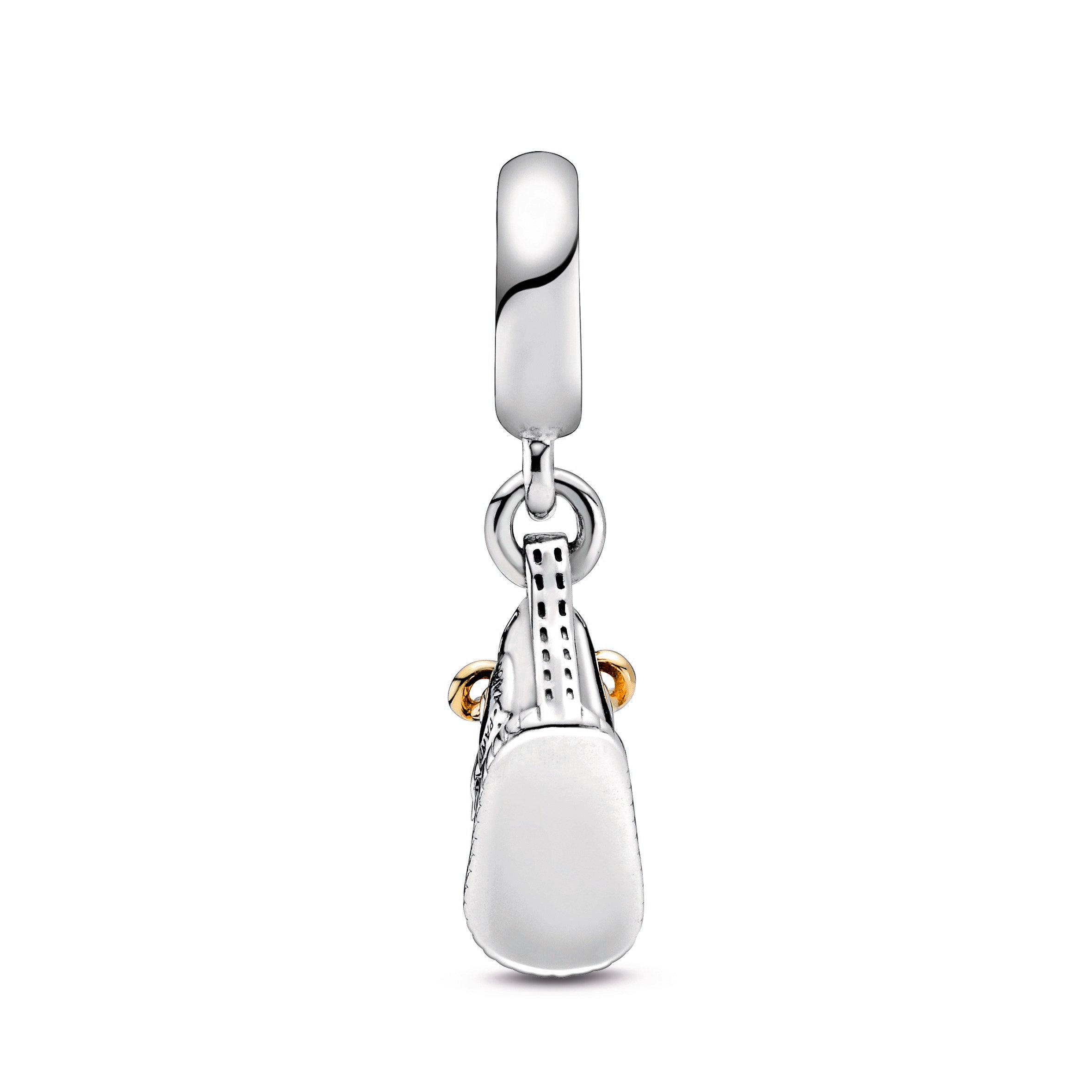PANDORA Baby Shoe Dangle Charm 14K Gold Silver Family And Friends Charms Bracelet Charm Jewelry Gift
