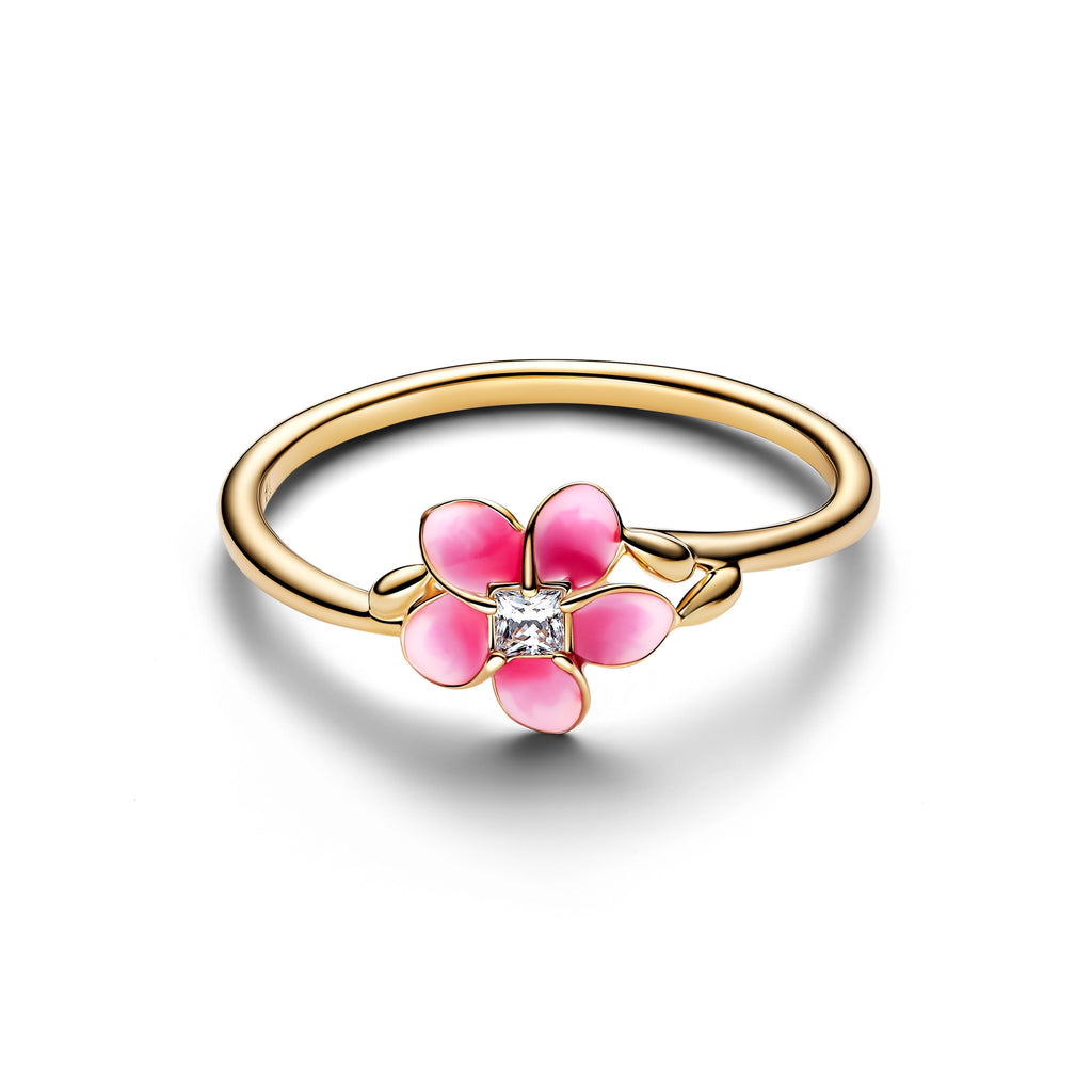 PANDORA Disney Moana Flower Ring Rings Statement Ring Jewelry Gift