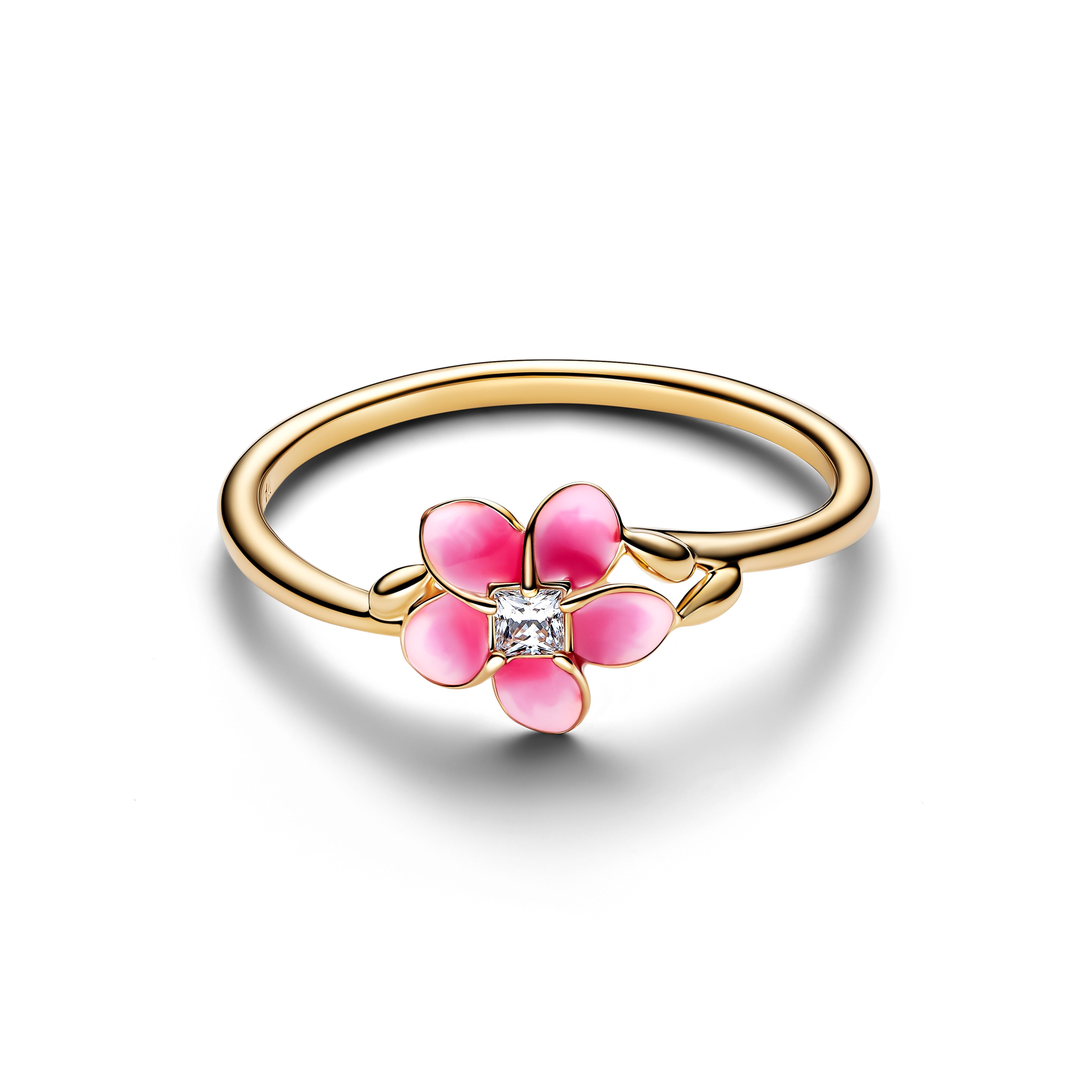 PANDORA Disney Moana Flower Ring Rings Statement Ring Jewelry Gift