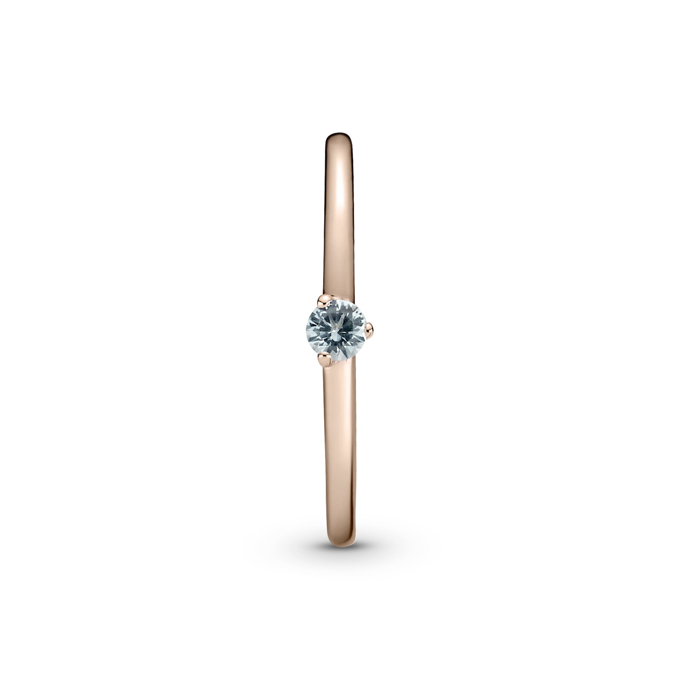 PANDORA Light Blue Solitaire Ring Rings Statement Ring Jewelry Gift