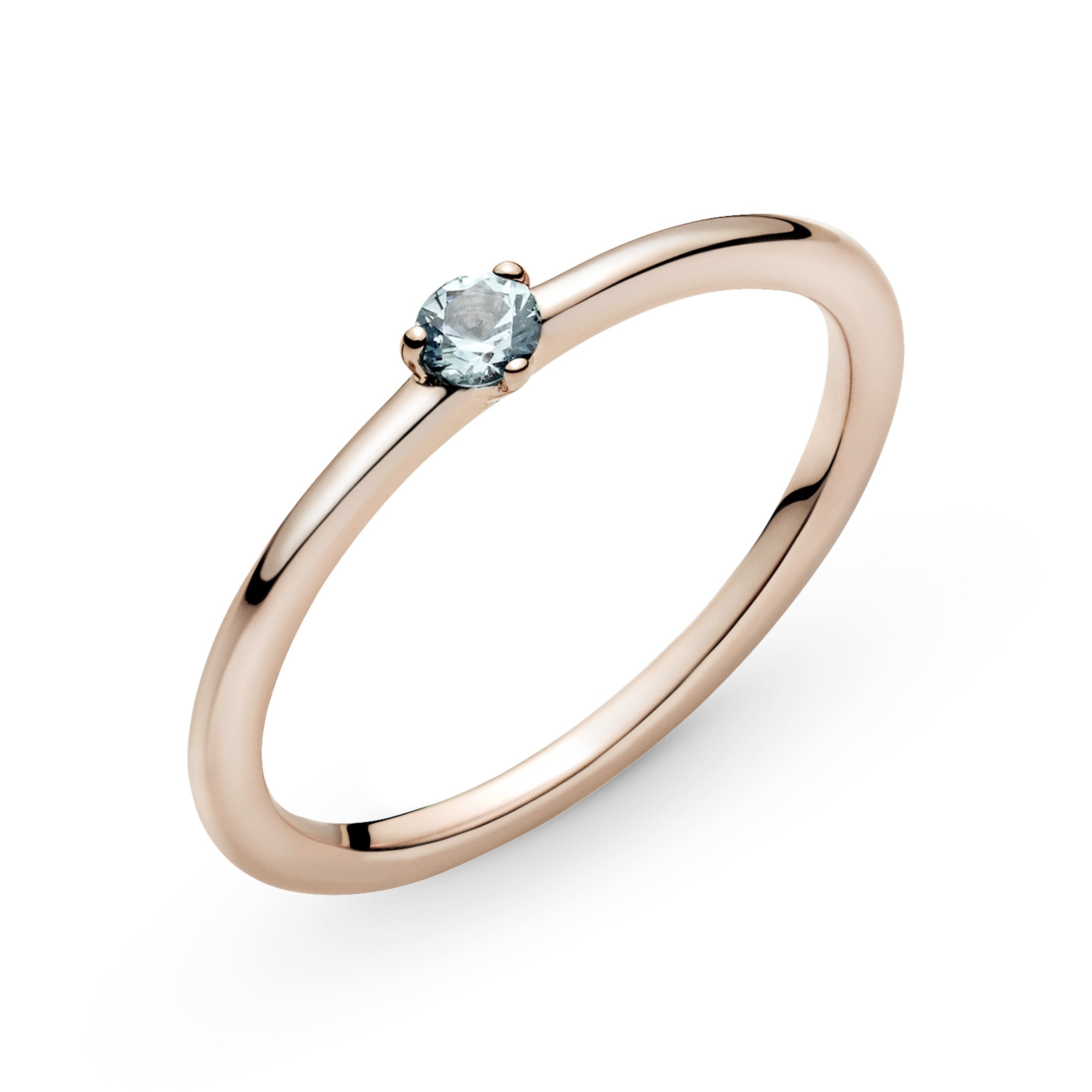PANDORA Light Blue Solitaire Ring Rings Statement Ring Jewelry Gift