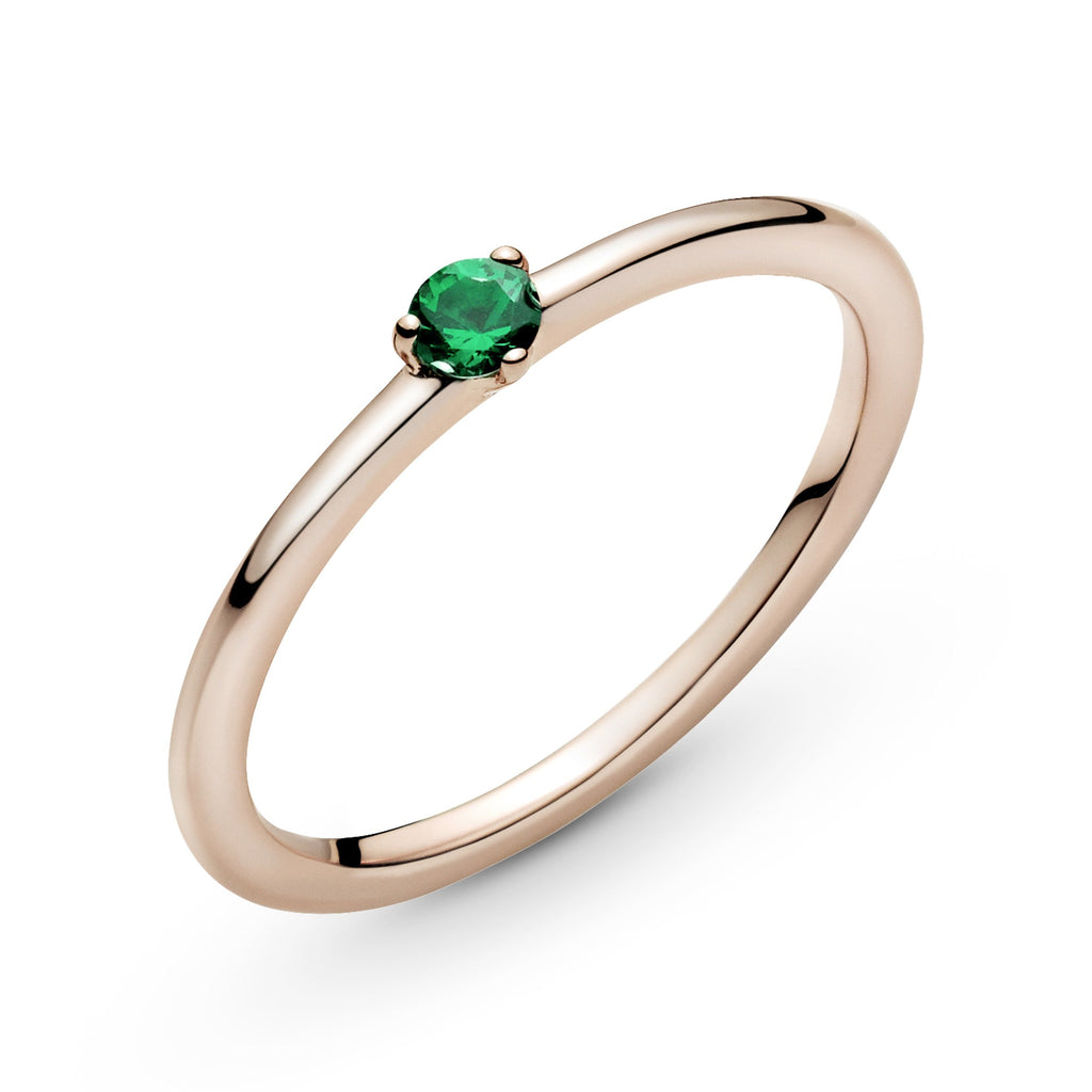 PANDORA Green Solitaire Ring Rings Statement Ring Jewelry Gift