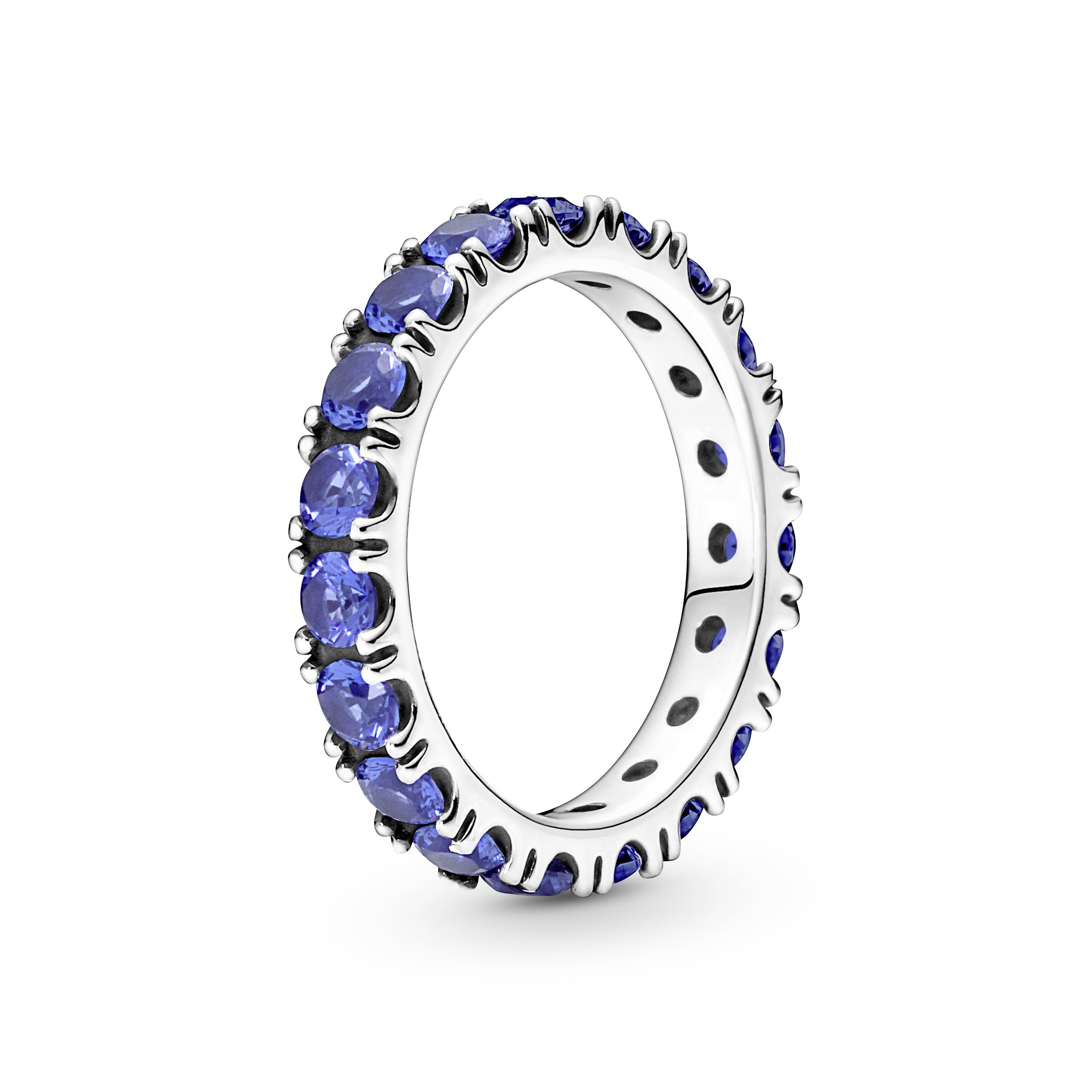 PANDORA Sparkling Row Eternity Ring Crystals Weddings Rings Statement Ring Jewelry Gift