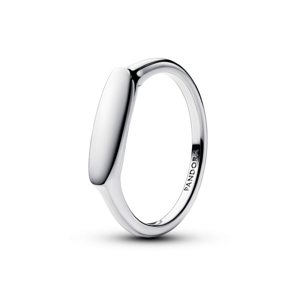 PANDORA Engravable Bar Ring Sterling Silver Rings Statement Ring Jewelry Gift