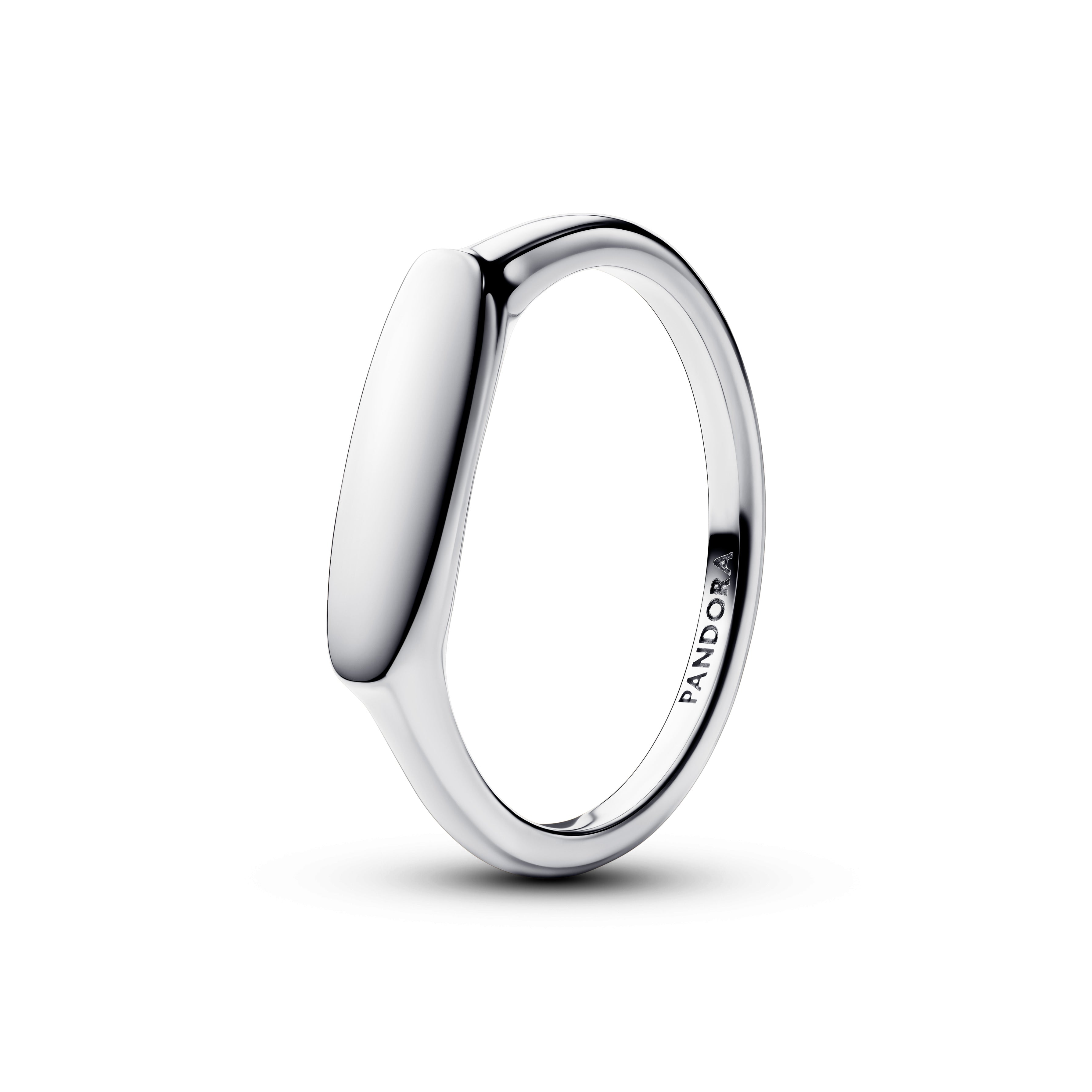 PANDORA Engravable Bar Ring Sterling Silver Rings Statement Ring Jewelry Gift