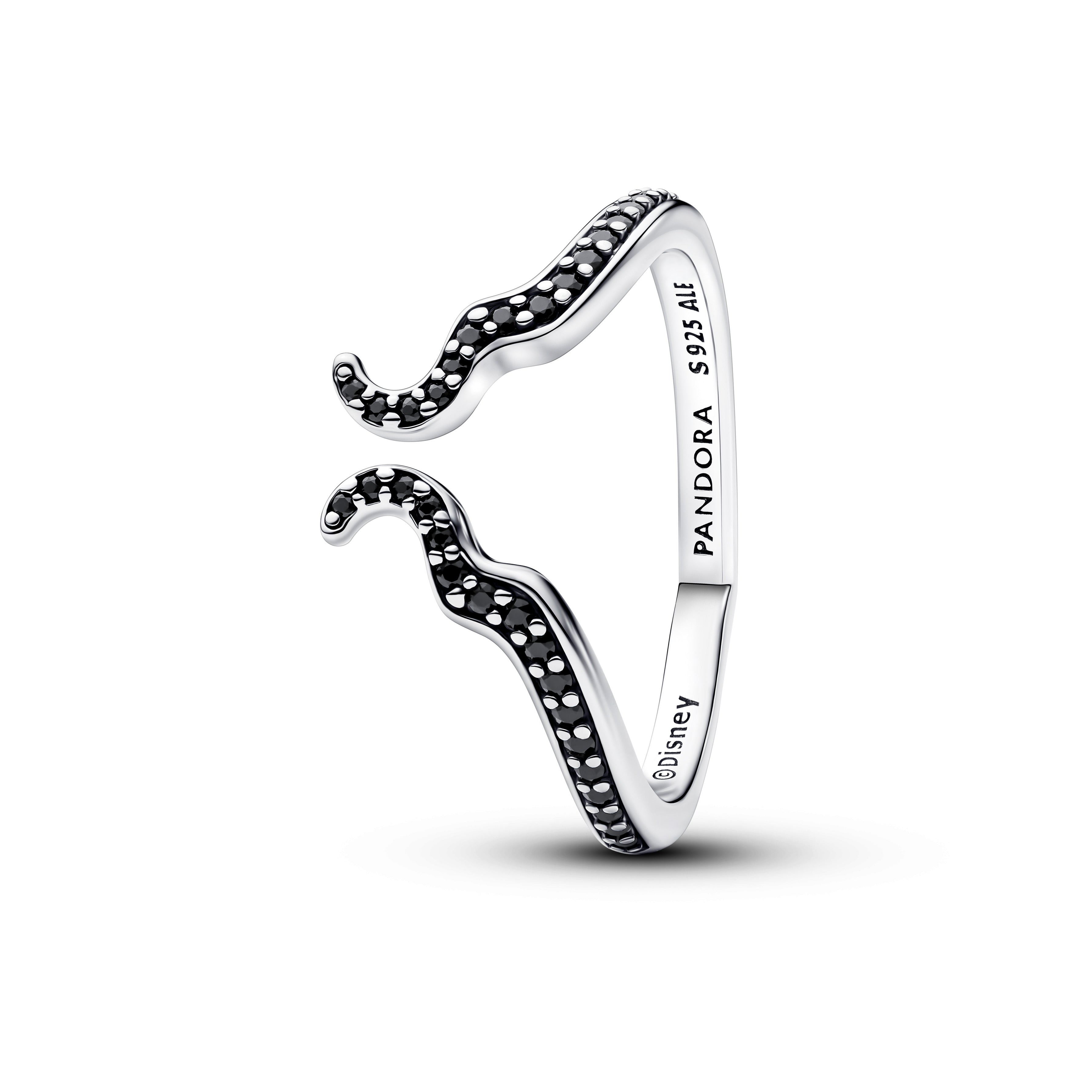 PANDORA Disney Villains Maleficent Ring Man Made Crystal Rings Statement Ring Jewelry Gift
