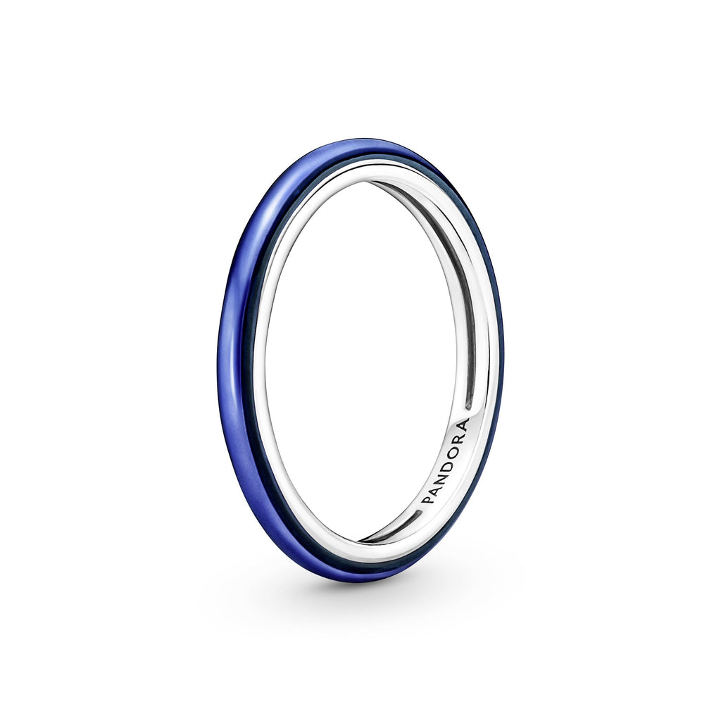PANDORA ME Electric Blue Ring Enamel Rings Statement Ring Jewelry Gift