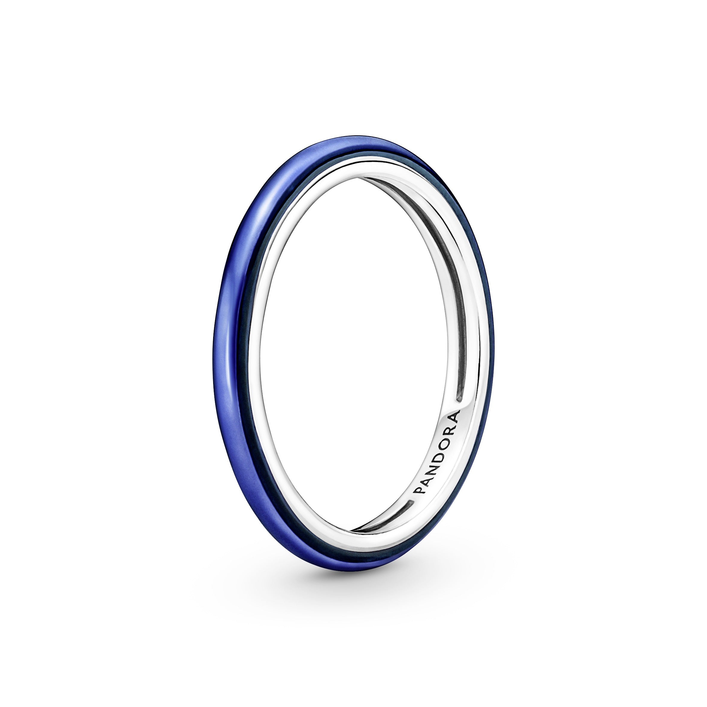 PANDORA ME Electric Blue Ring Enamel Rings Statement Ring Jewelry Gift