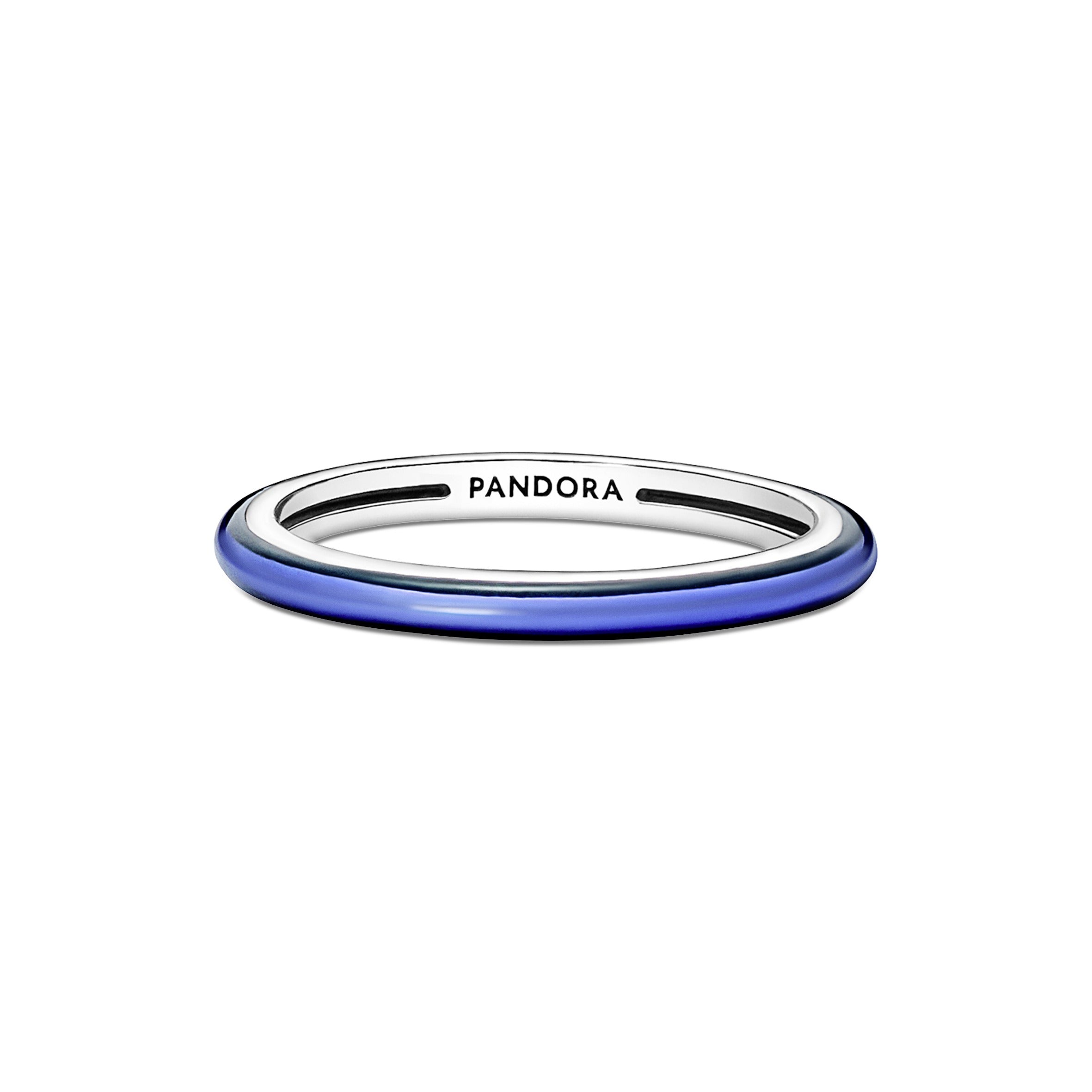 PANDORA ME Electric Blue Ring Enamel Rings Statement Ring Jewelry Gift