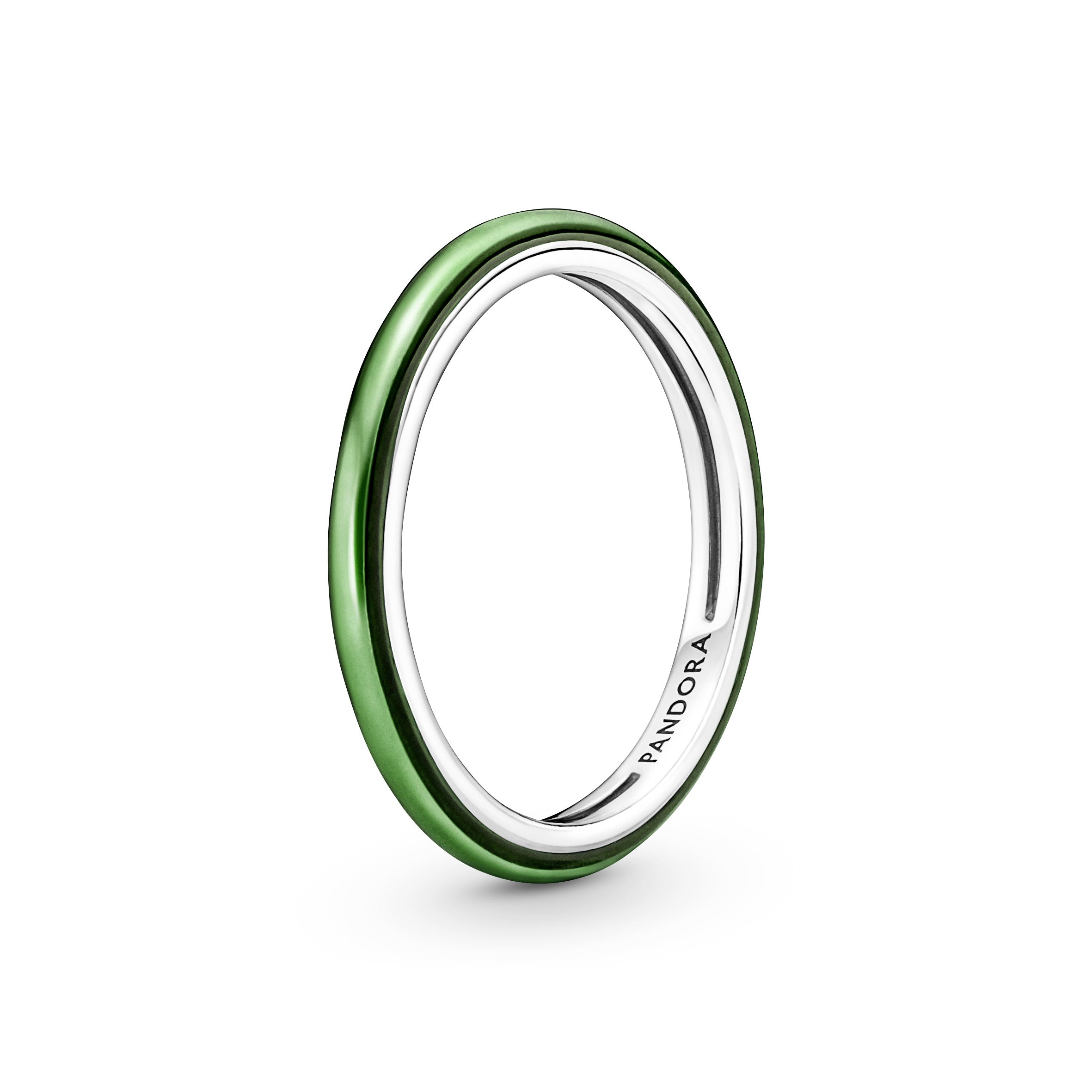 PANDORA ME Laser Green Ring Enamel Rings Statement Ring Jewelry Gift