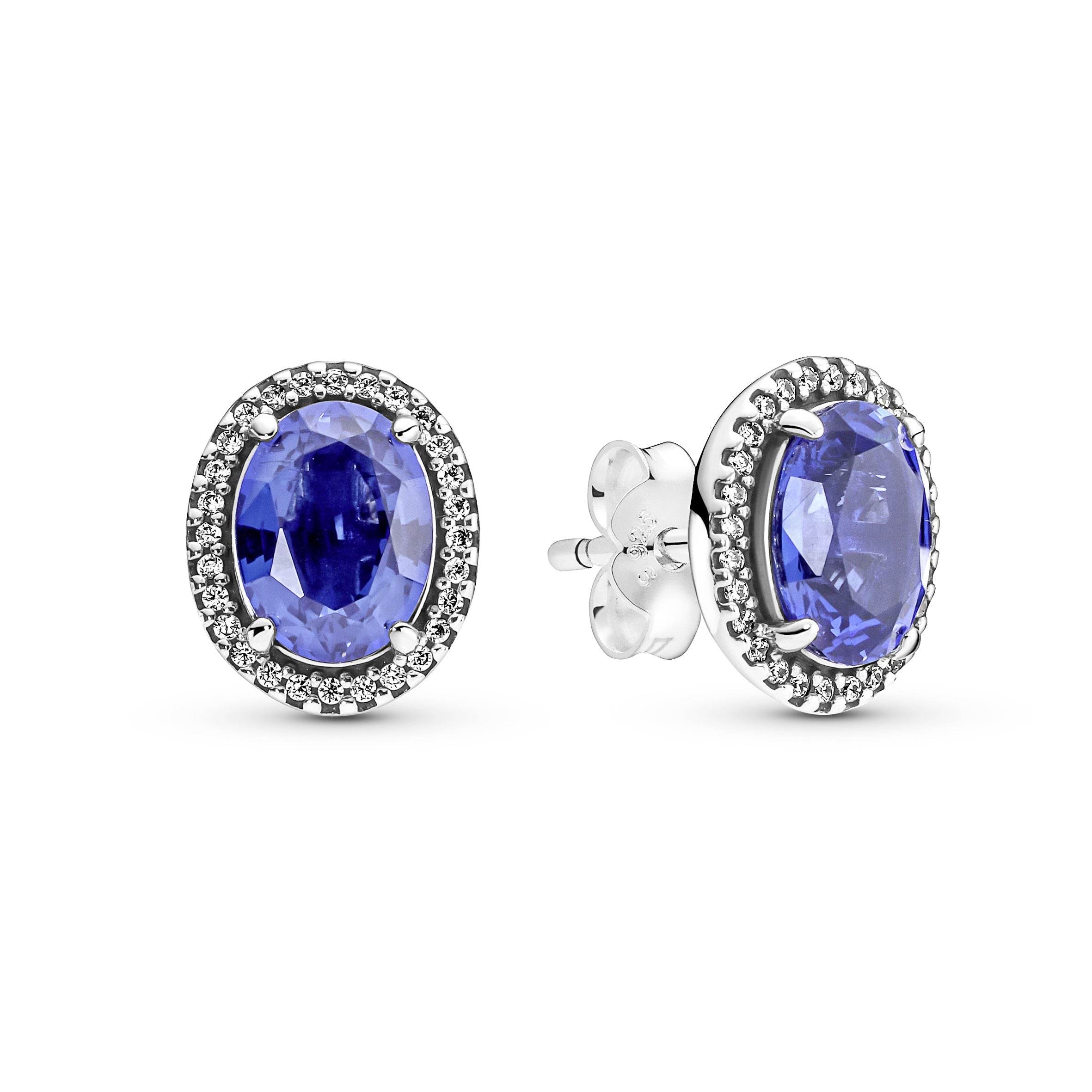 PANDORA Sparkling Statement Halo Stud Earrings Cubic Zirconia Weddings Statement Ring Jewelry Gift