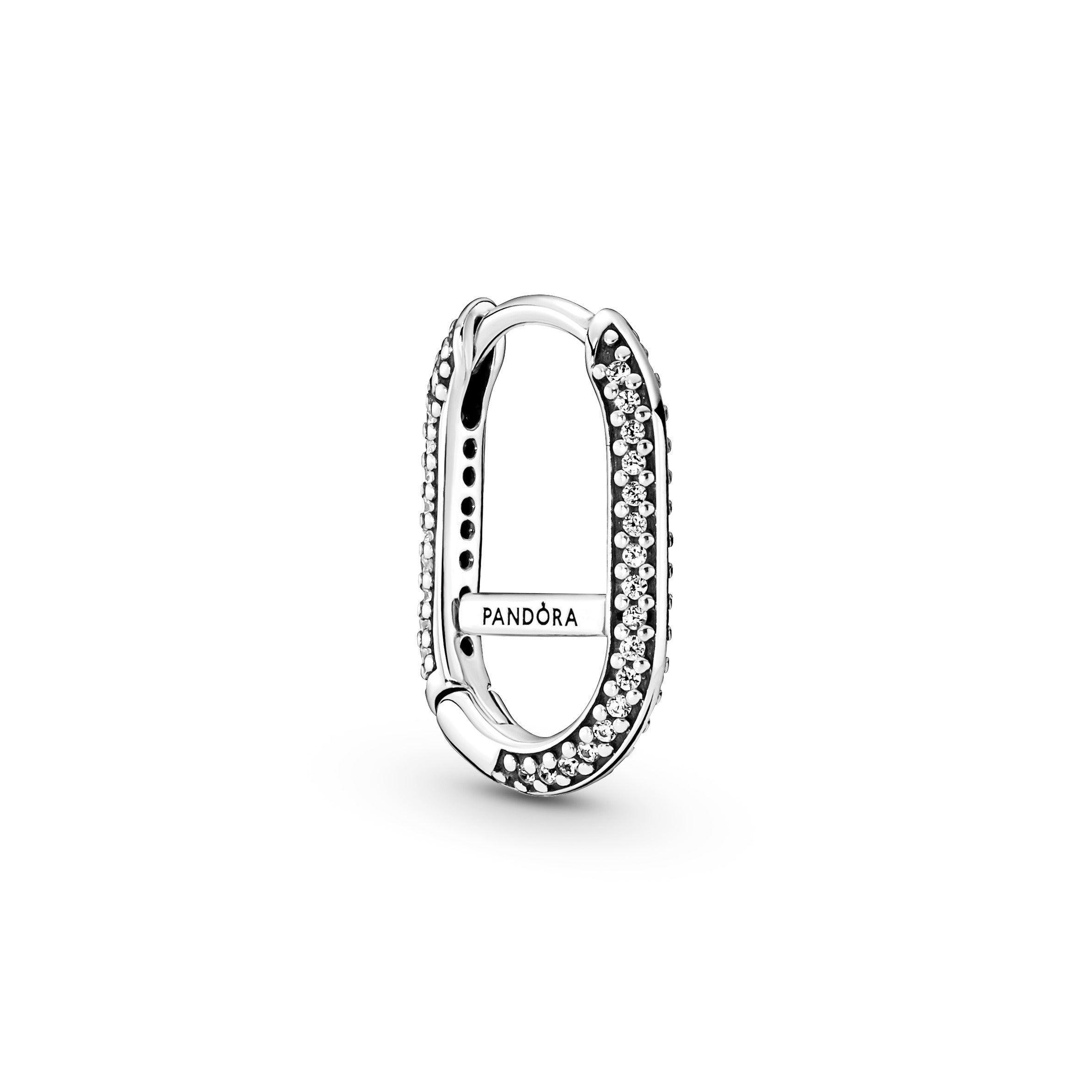 PANDORA ME Pavé Link Earring Cubic Zirconia Earrings Statement Ring Jewelry Gift