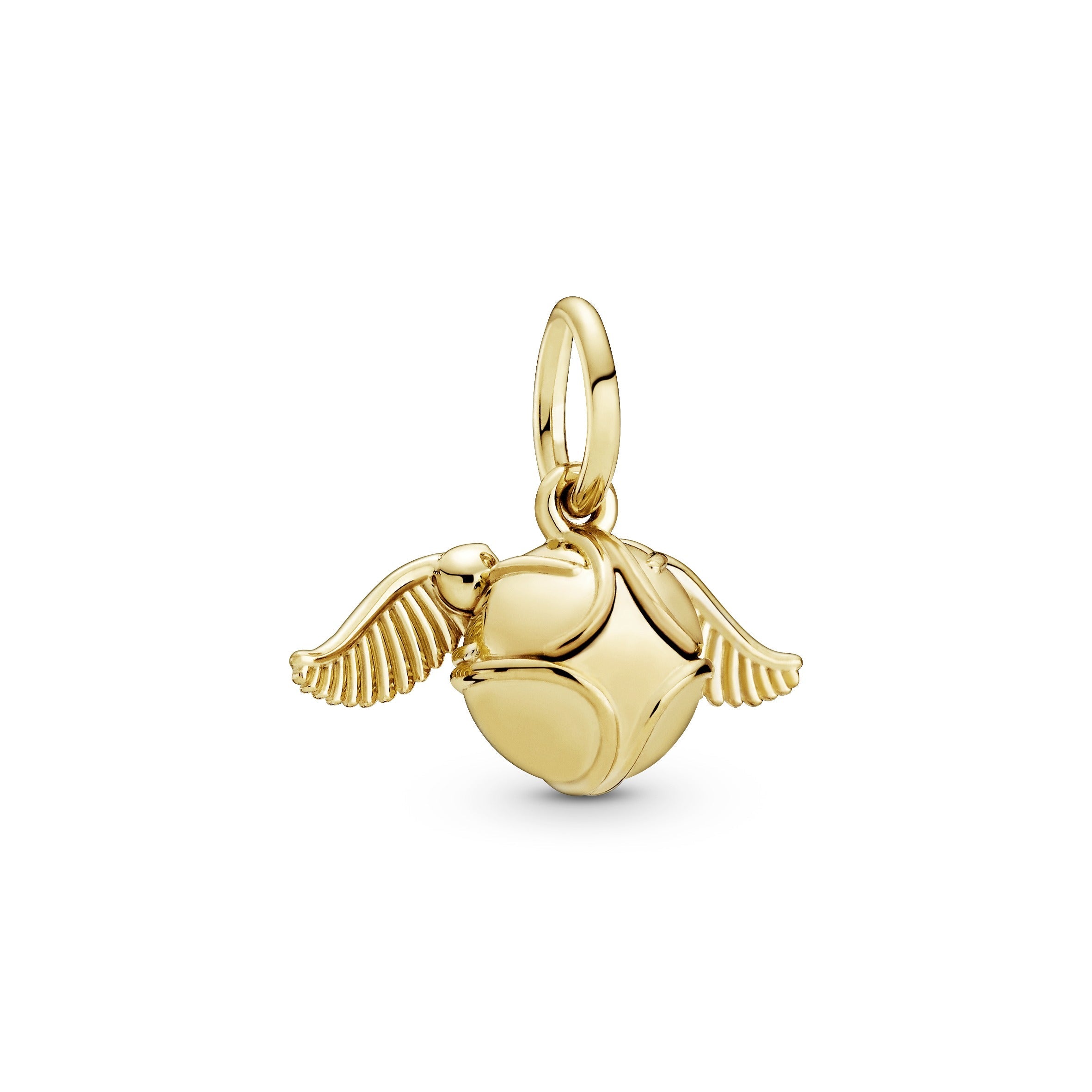 PANDORA Harry Potter Golden Snitch Pendant 14K Gold Plated Unique Metal Blend Necklaces And Pendants Pendant Necklace Jewelry Gift