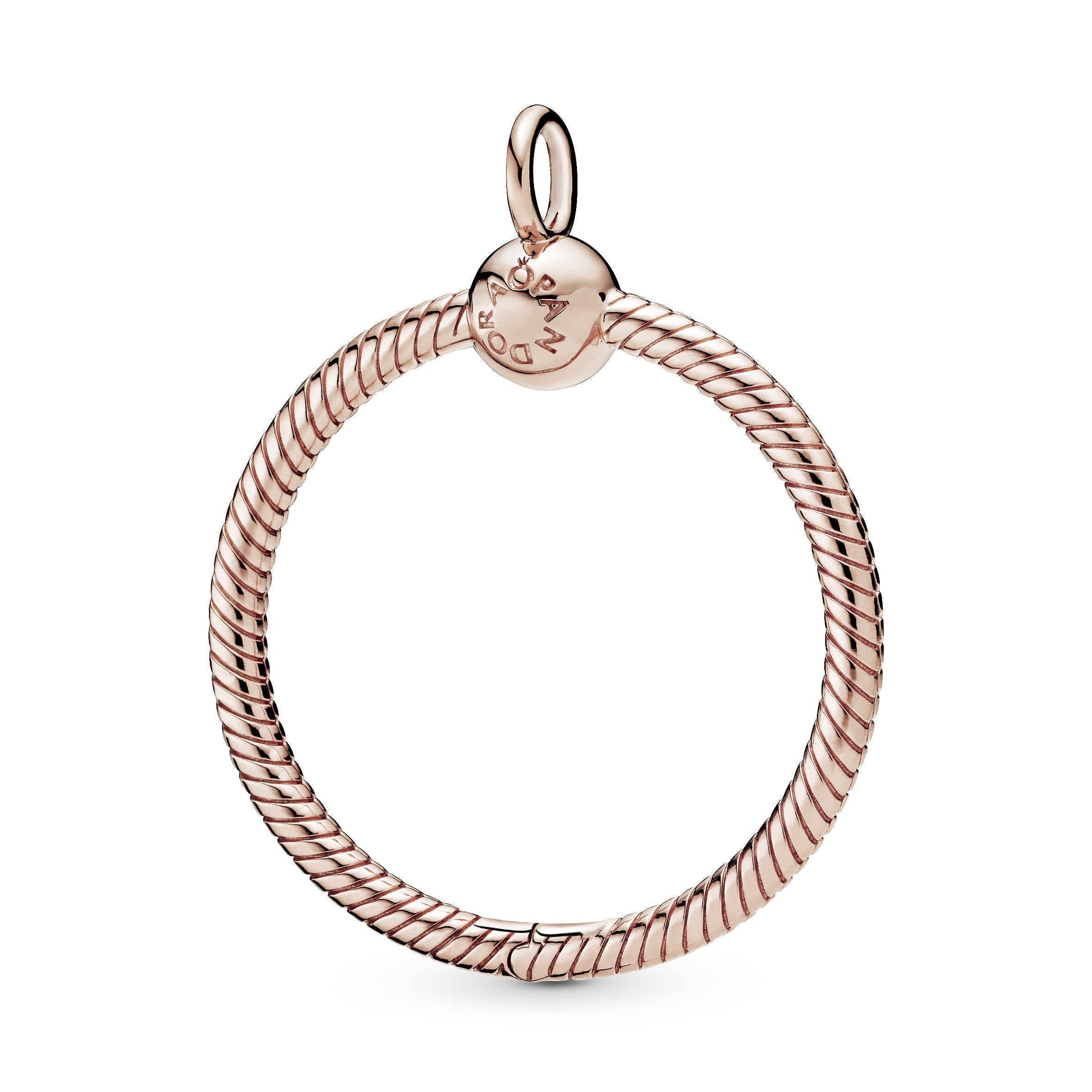 PANDORA Moments O Pendant 14K Rose Gold Plated Unique Metal Blend Necklaces And Pendants Pendant Necklace Jewelry Gift
