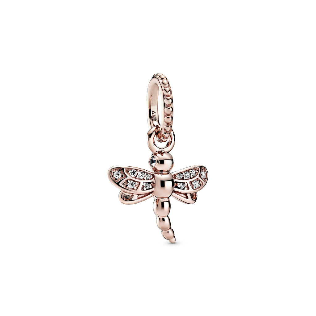 PANDORA Sparkling Dragonfly Pendant Cubic Zirconia Silver Nature Necklaces And Pendants Pendant Necklace Jewelry Gift