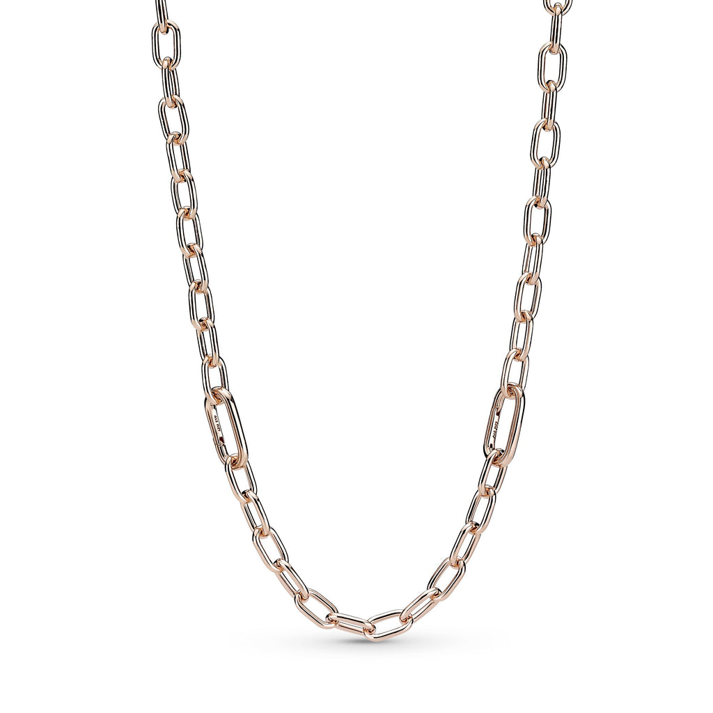 PANDORA ME Link Chain Necklace 14K Rose Gold Plated Unique Metal Blend Necklaces And Pendants Pendant Necklace Jewelry Gift