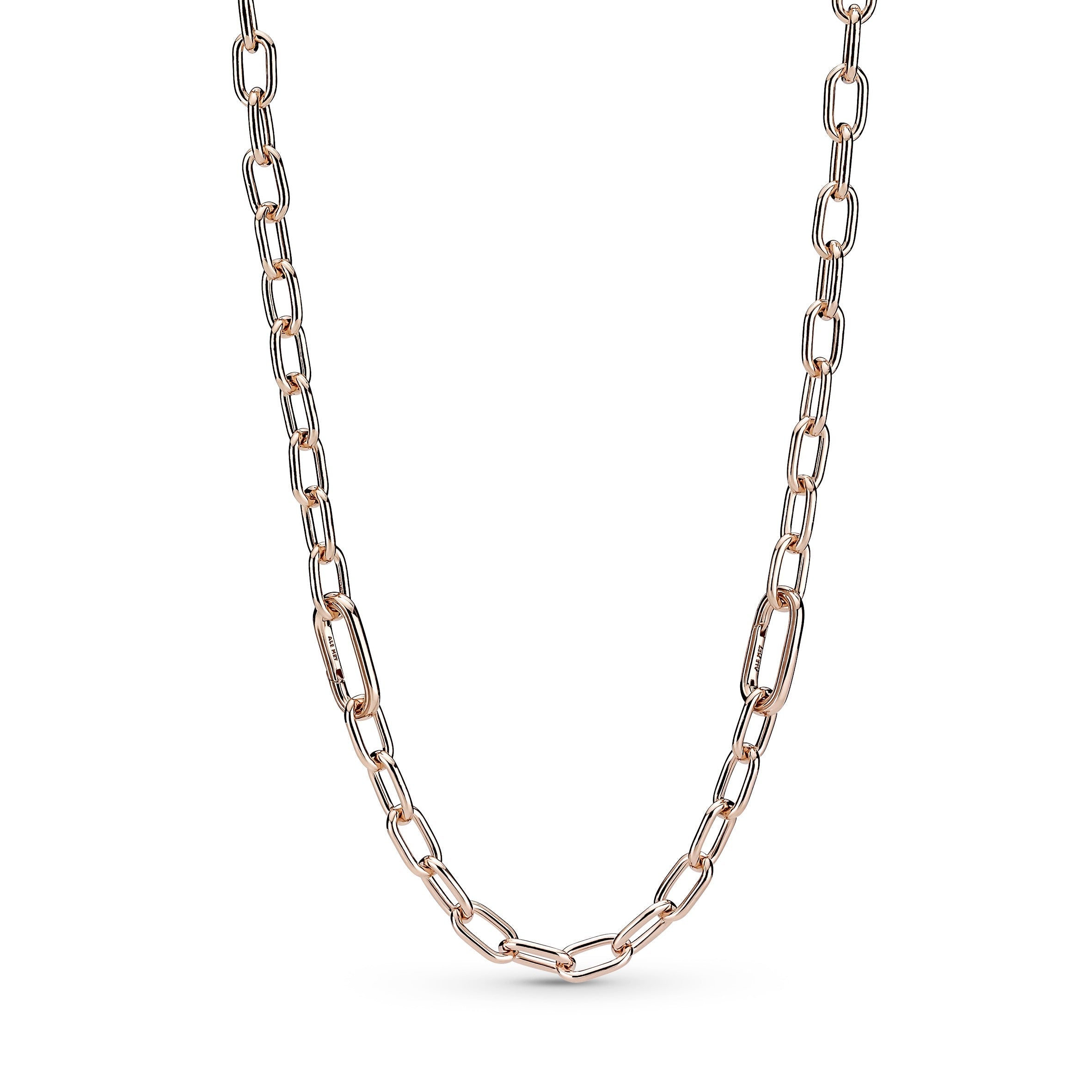 PANDORA ME Link Chain Necklace 14K Rose Gold Plated Unique Metal Blend Necklaces And Pendants Pendant Necklace Jewelry Gift