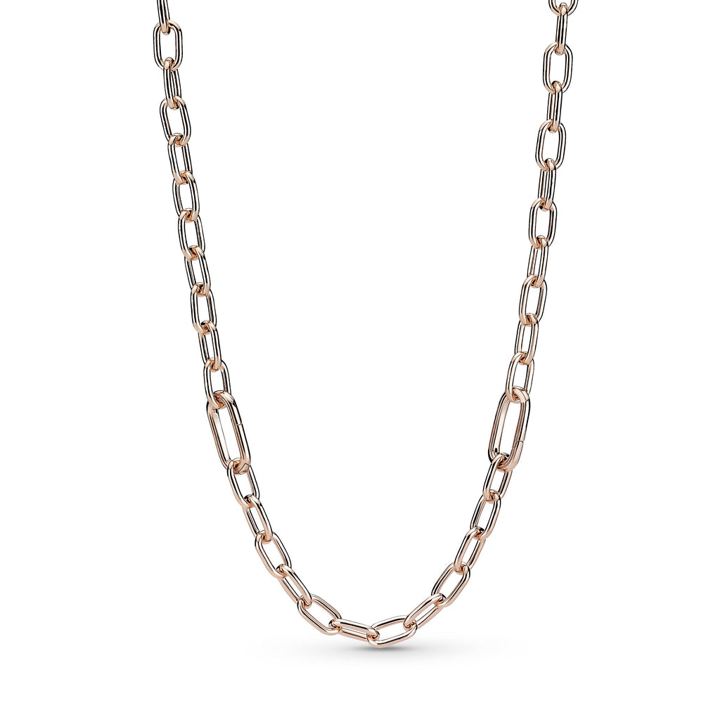 PANDORA ME Link Chain Necklace 14K Rose Gold Plated Unique Metal Blend Necklaces And Pendants Pendant Necklace Jewelry Gift