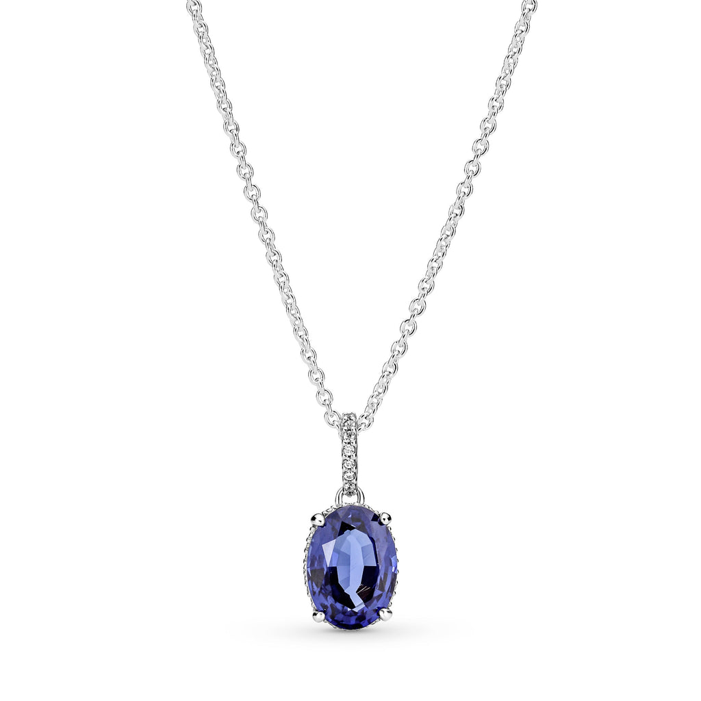 PANDORA Sparkling Statement Halo Pendant Necklace Crystals Weddings Necklaces And Pendants Jewelry Gift