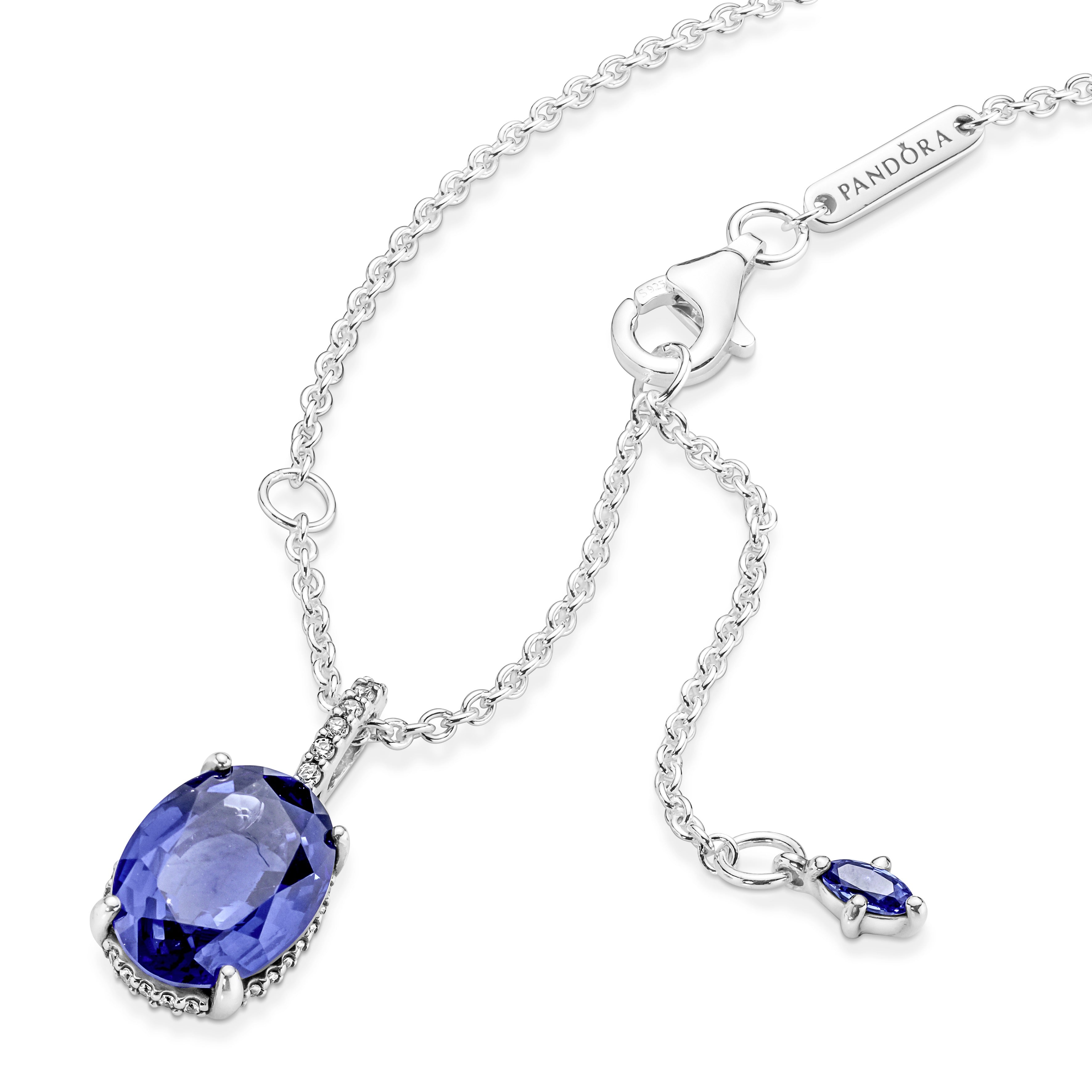 PANDORA Sparkling Statement Halo Pendant Necklace Crystals Weddings Necklaces And Pendants Jewelry Gift