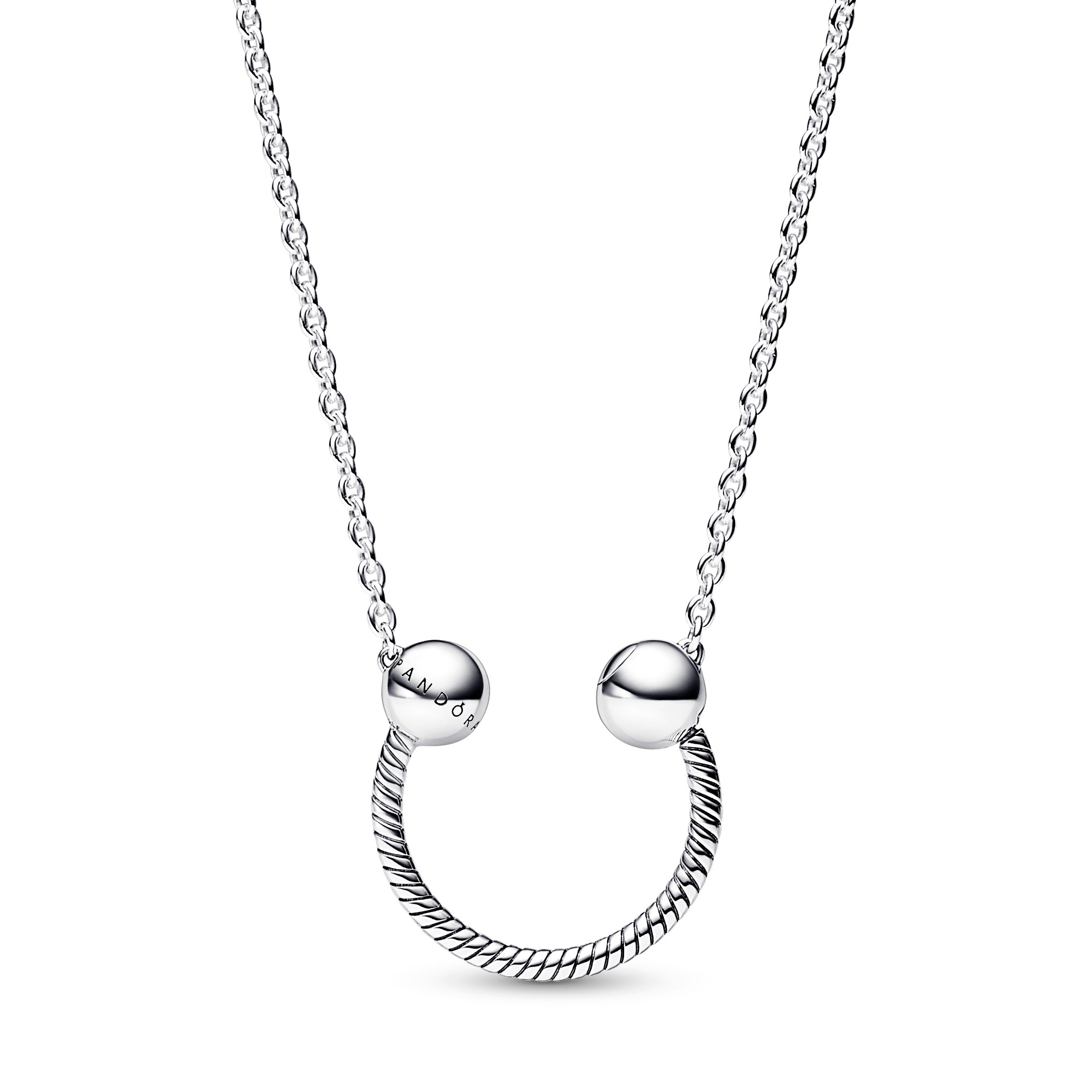 PANDORA Moments U-shape Charm Pendant Necklace Necklaces And Pendants Bracelet Charm Jewelry Gift