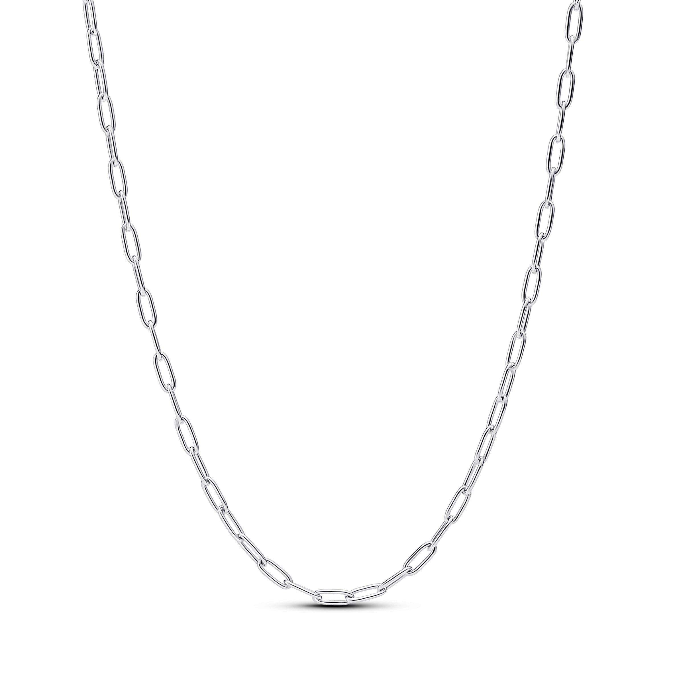 PANDORA Elongated Link Chain Necklace Sterling Silver Necklaces Pendant Necklace Jewelry Gift