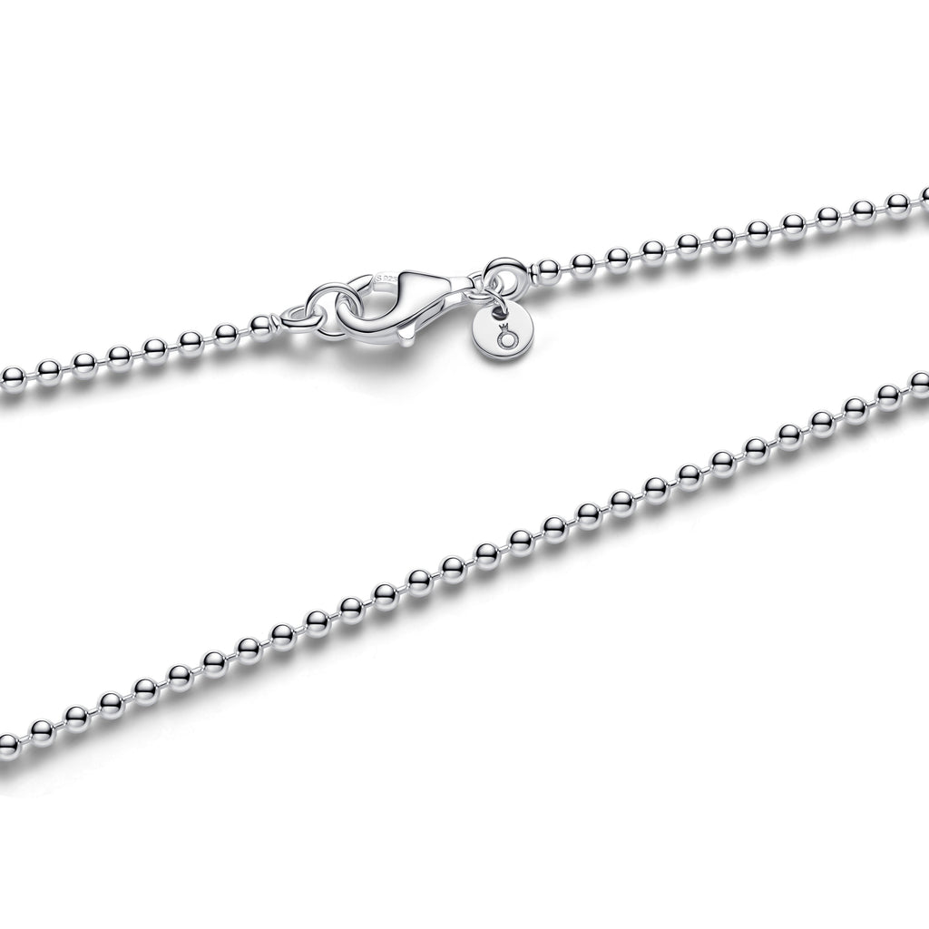 PANDORA Ball Chain Necklace Sterling Silver Necklaces Pendant Necklace Jewelry Gift