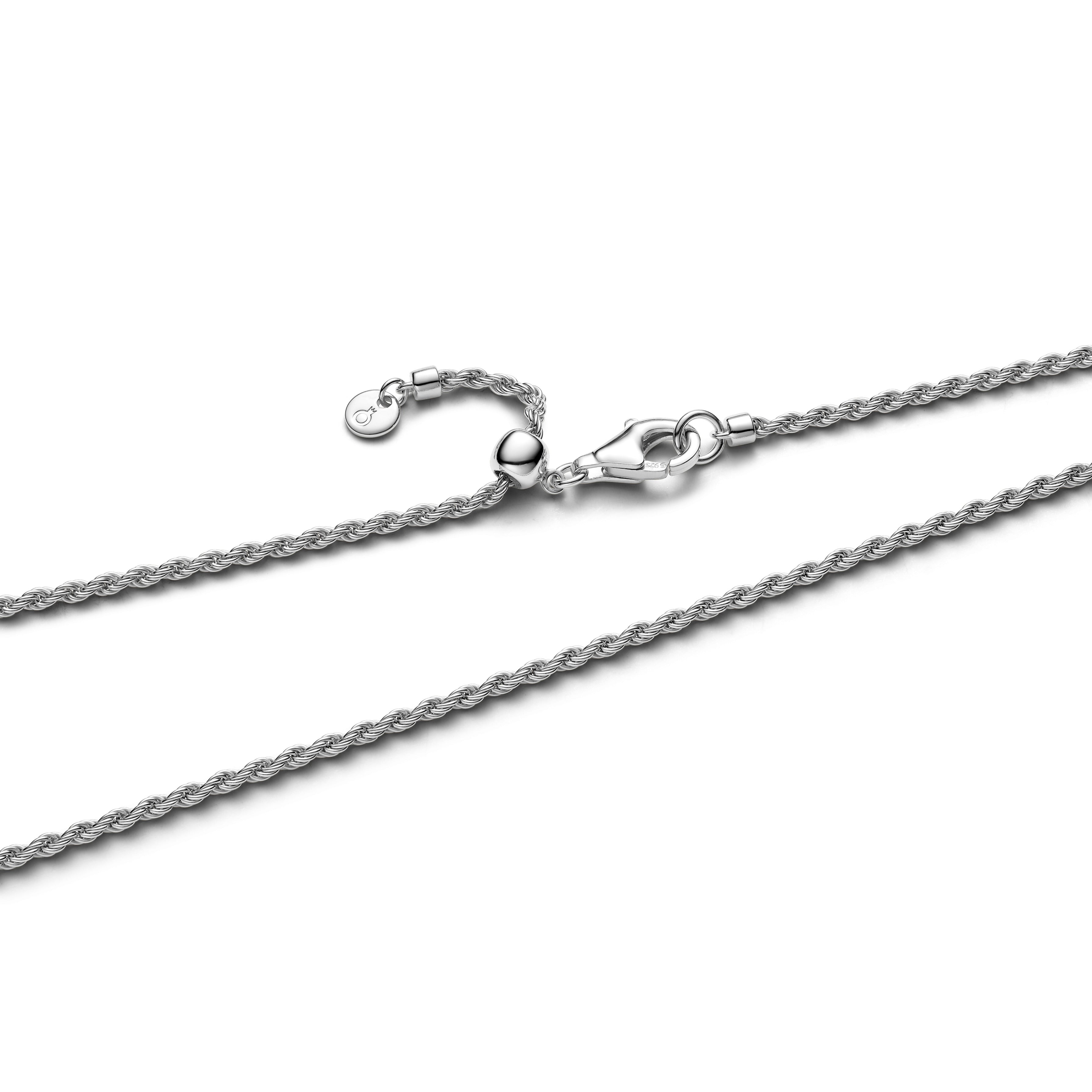 PANDORA Rope Chain Necklace Sterling Silver Necklaces Pendant Necklace Jewelry Gift