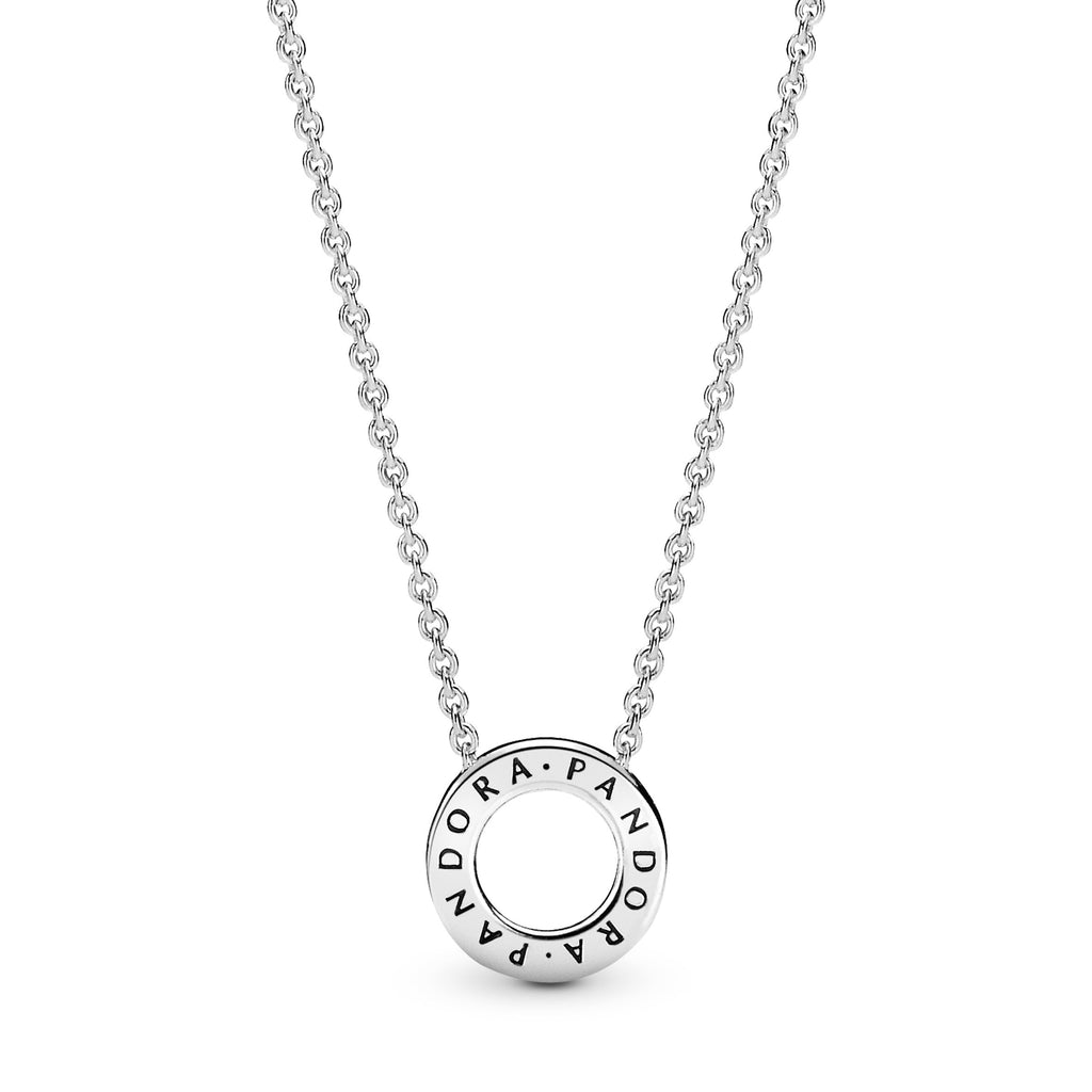 PANDORA Logo Pavé Circle Collier Necklace Weddings Necklaces And Pendants Pendant Necklace Jewelry Gift