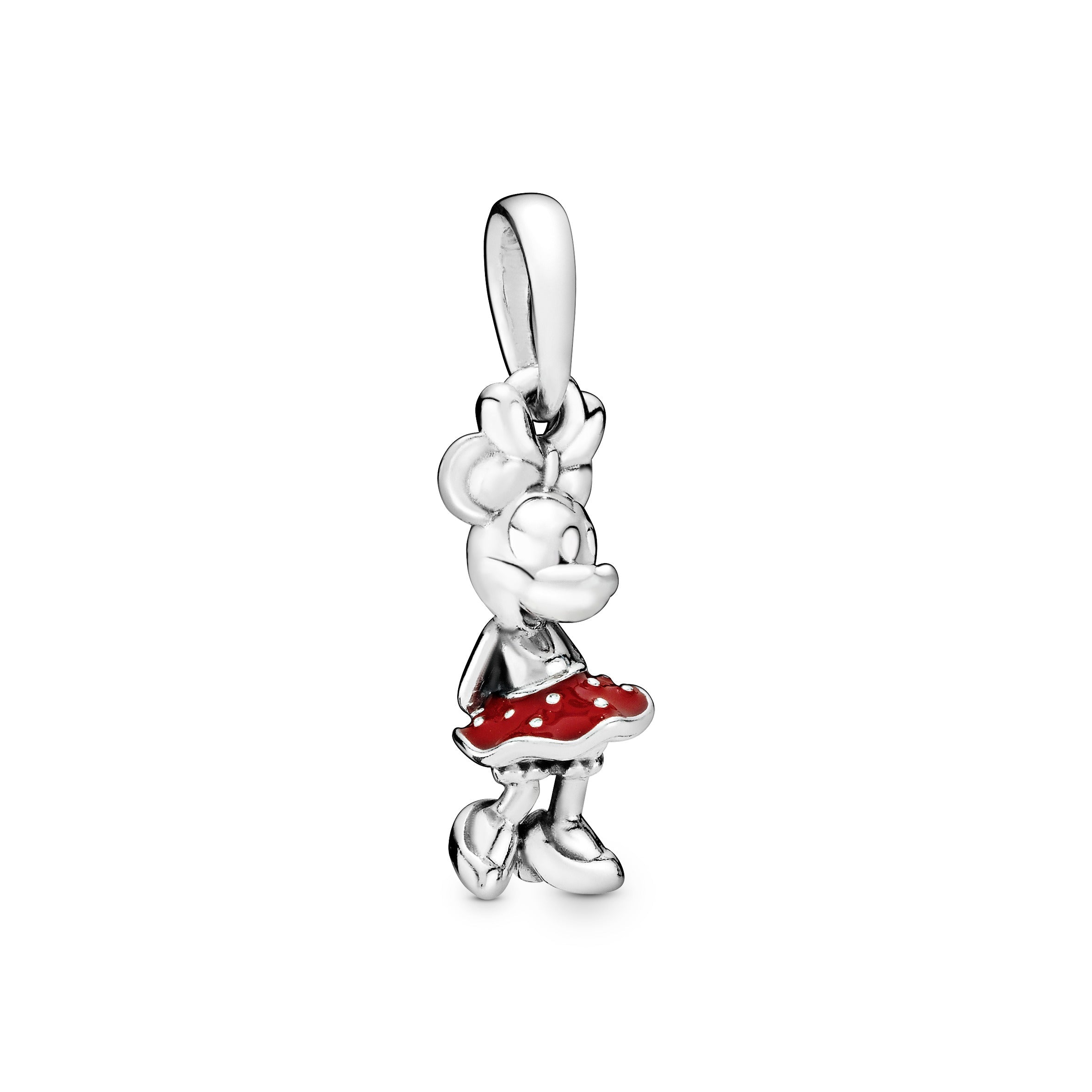 PANDORA Disney Minnie Mouse Pendant Enamel Disney X PANDORA Necklaces And Pendants Pendant Necklace Jewelry Gift