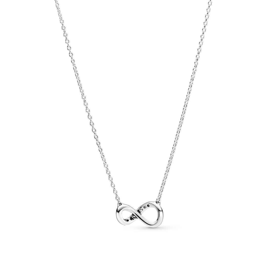 PANDORA Sparkling Infinity Collier Necklace Cubic Zirconia Silver Necklaces And Pendants Pendant Necklace Jewelry Gift