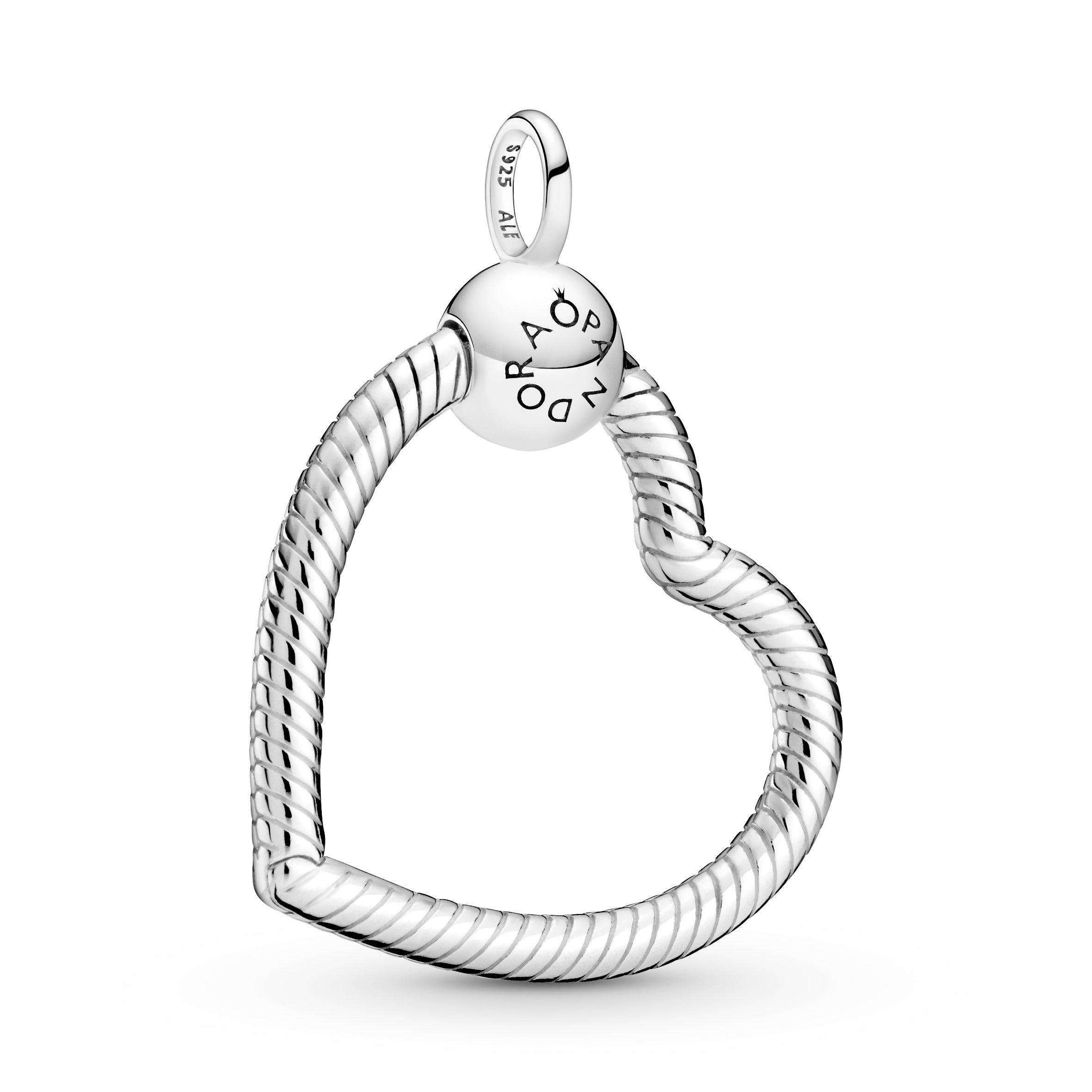 PANDORA Moments Heart Charm Pendant Sterling Silver Love Pendant Necklace Bracelet Charm Jewelry Gift