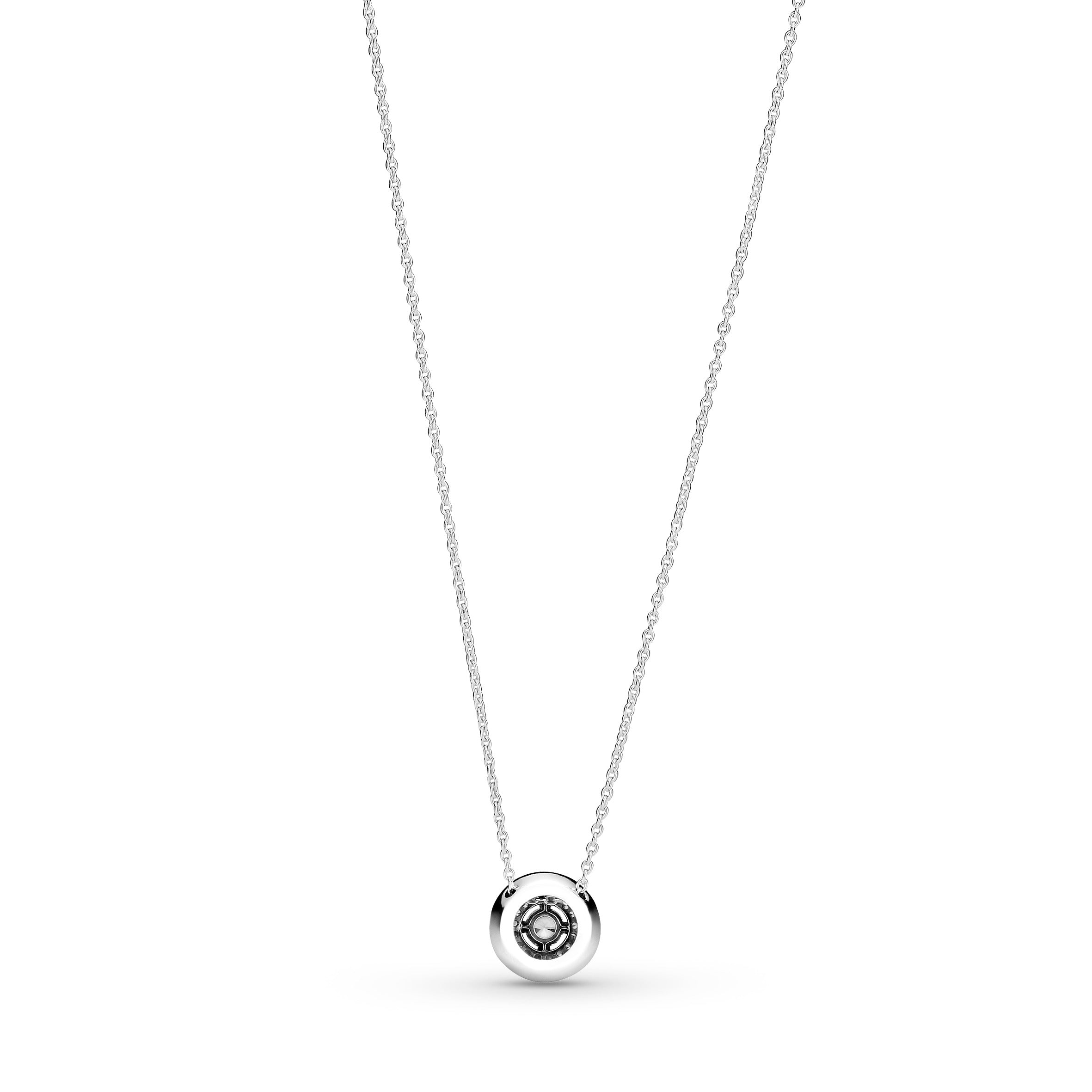 PANDORA Sparkling Double Halo Collier Necklace Sterling Silver Weddings Necklaces And Pendants Pendant Necklace Jewelry Gift