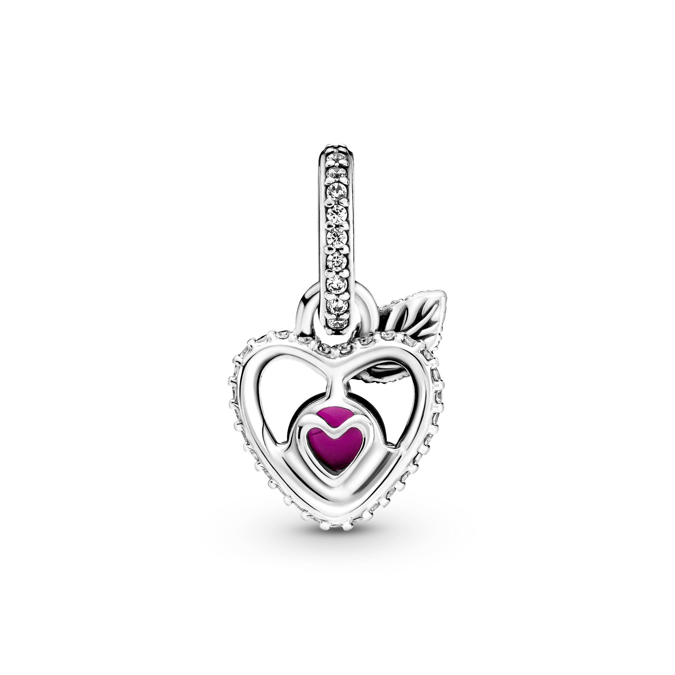 PANDORA Disney Snow White Apple Pendant Crystals Disney X PANDORA Necklaces And Pendants Pendant Necklace Jewelry Gift