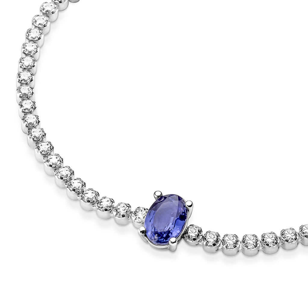 PANDORA Sparkling Pavé Tennis Bracelet Cubic Zirconia Weddings Bracelets Chain Bracelet Jewelry Gift