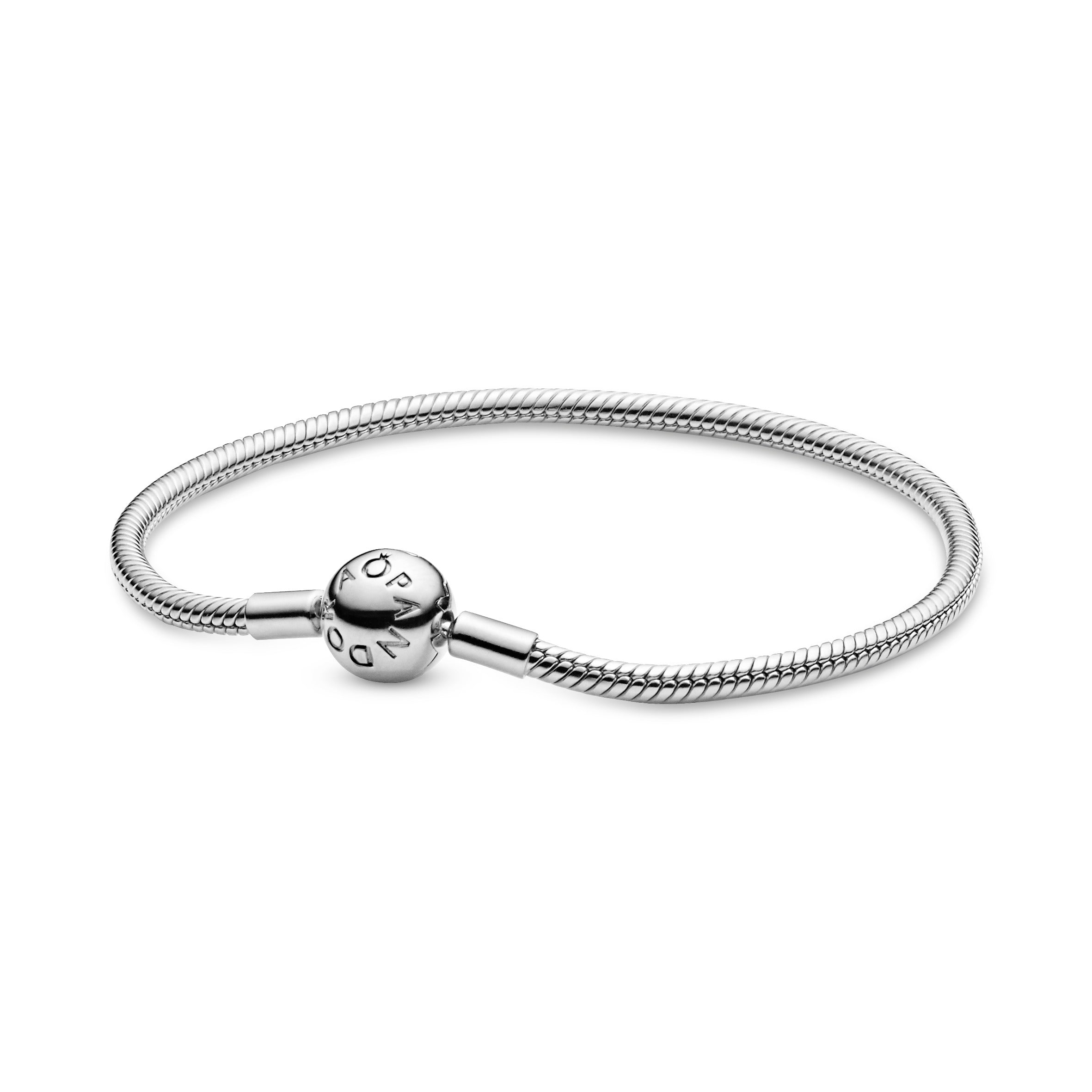 PANDORA Moments Snake Chain Bracelet Sterling Silver Bracelets Jewelry Gift