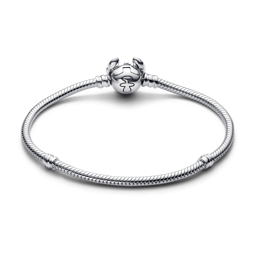 PANDORA Disney Stitch Snake Chain Bracelet Enamel Disney X PANDORA Bracelets Jewelry Gift