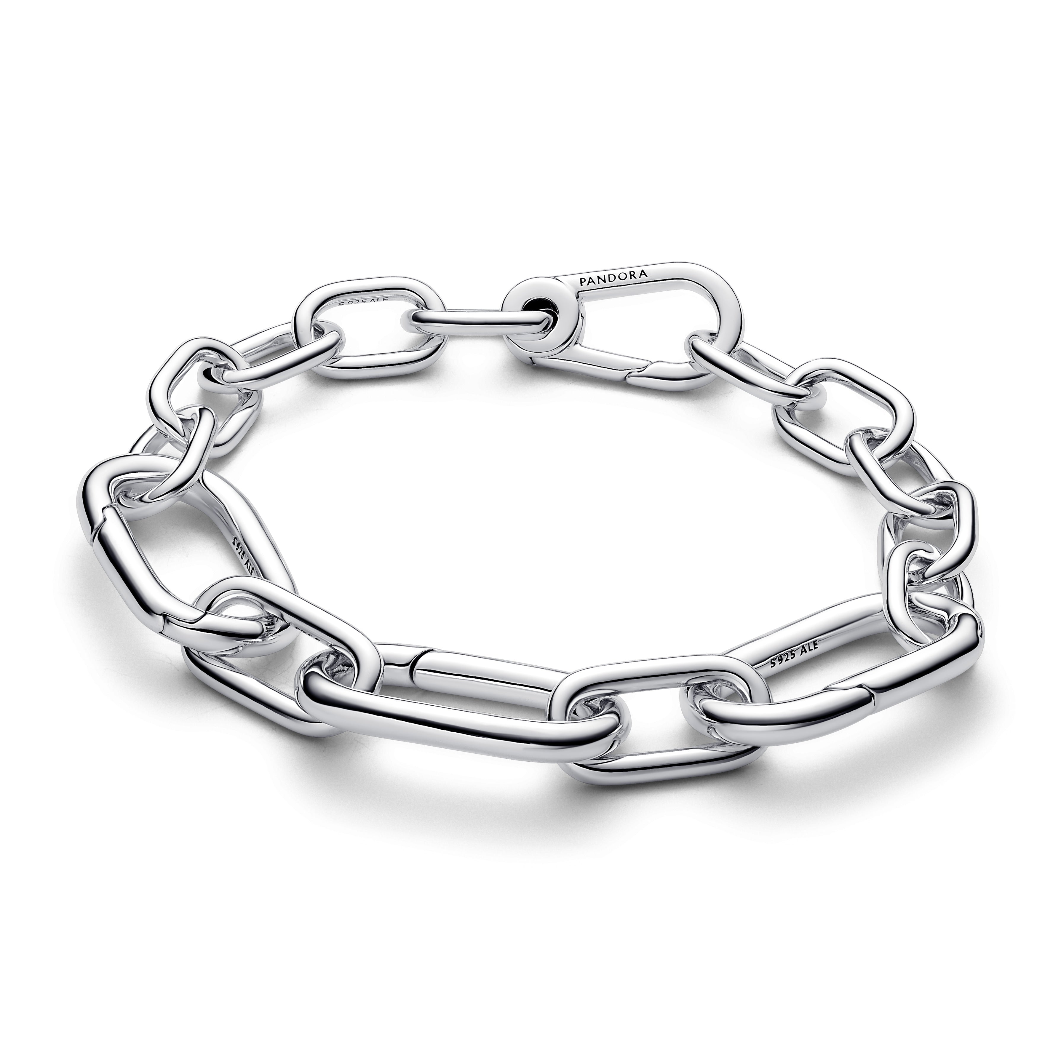 PANDORA Bold Link Chain Bracelet Sterling Silver Summer Bracelets Jewelry Gift